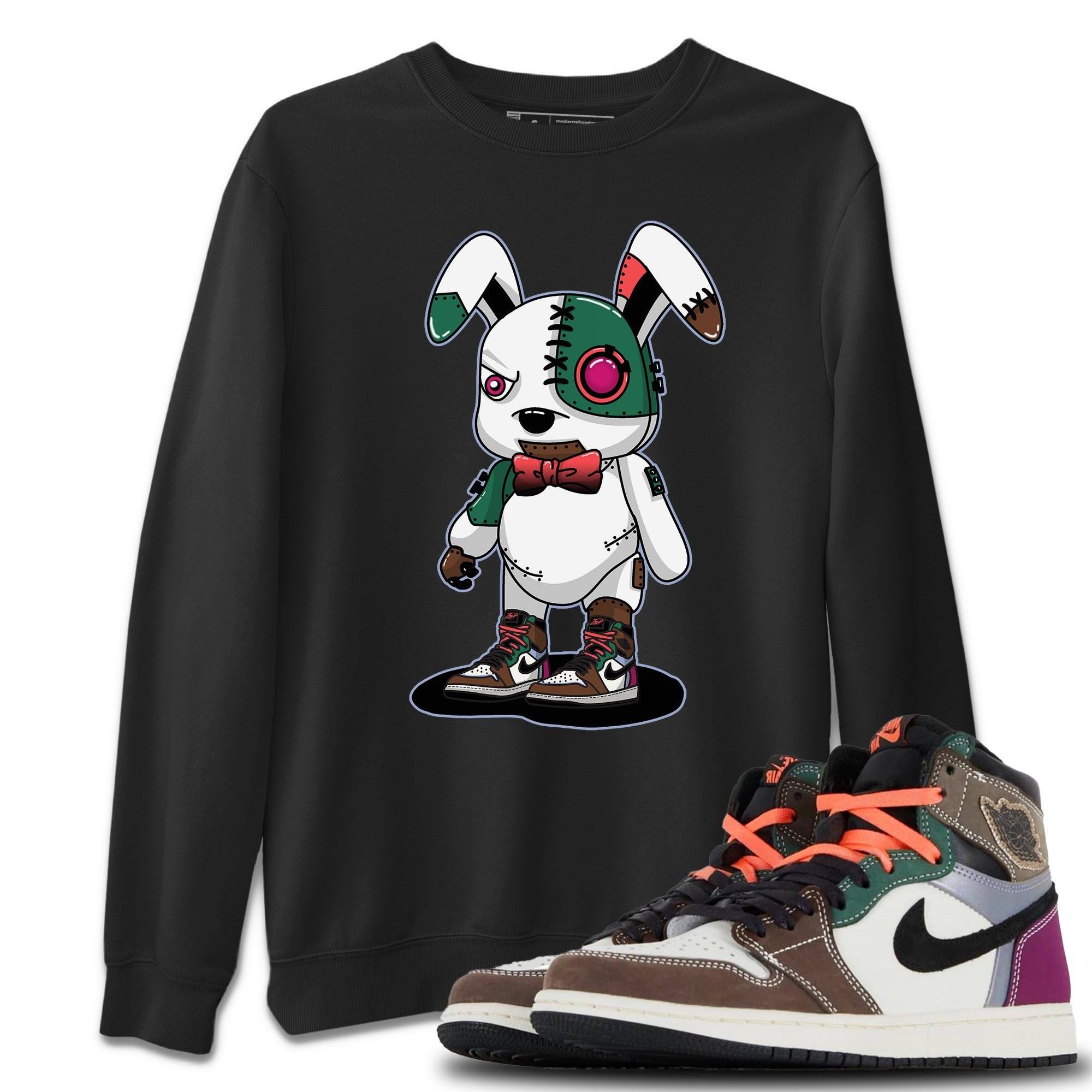 Cyborg Bunny Unisex Tops - Air Jordan 1 Hand Crafted