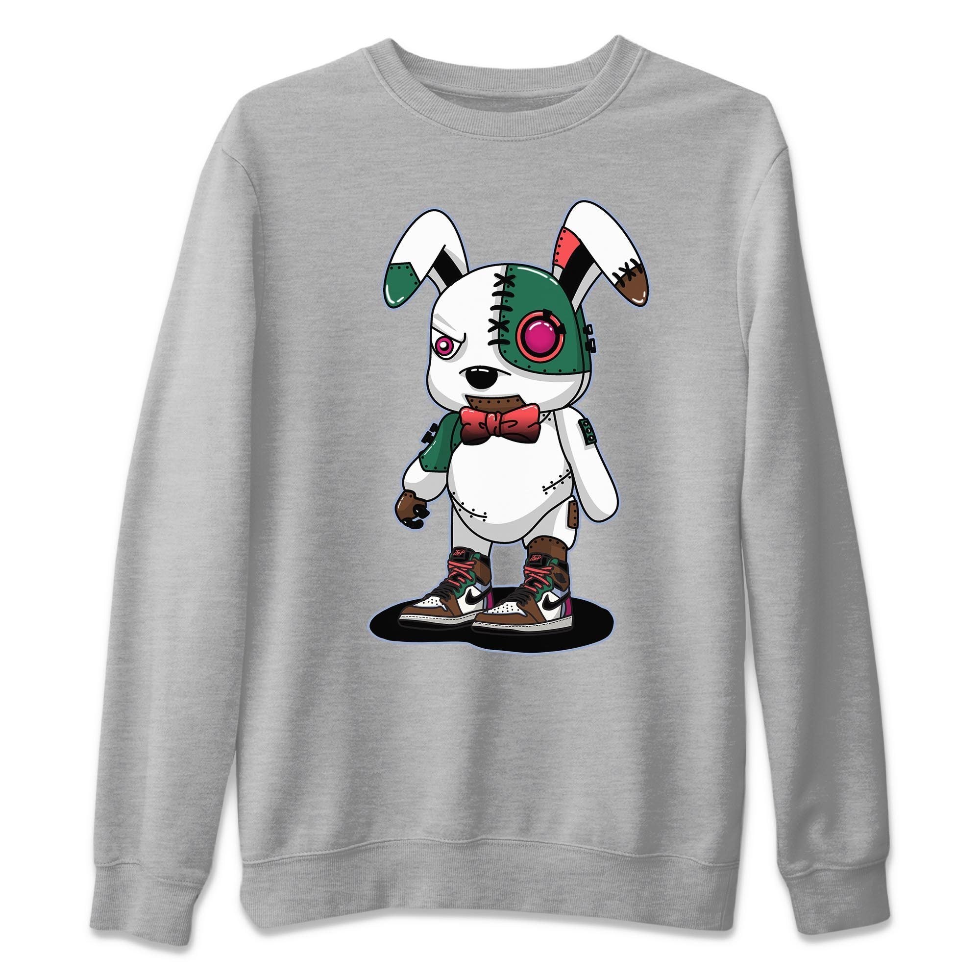 Cyborg Bunny Unisex Tops - Air Jordan 1 Hand Crafted