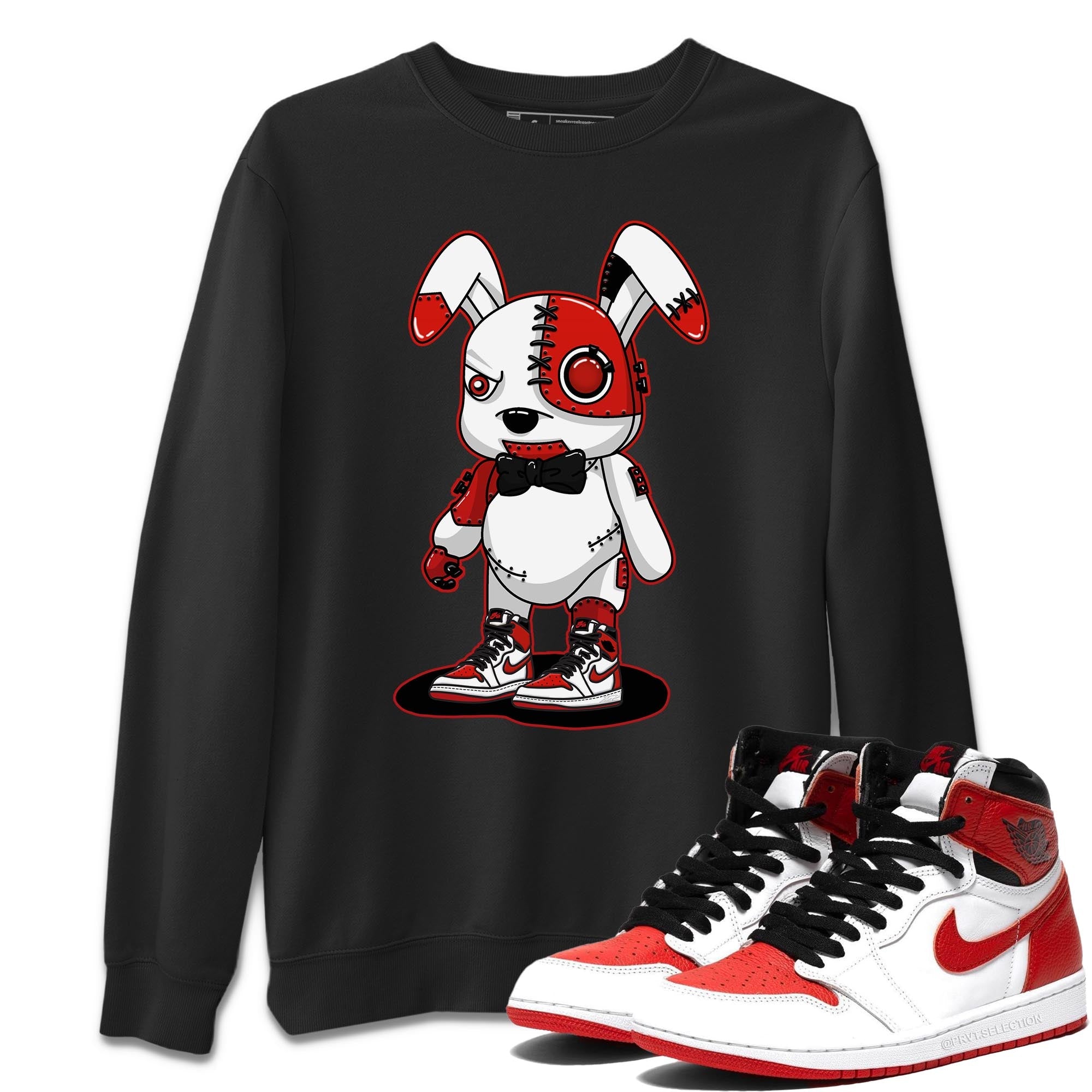 Cyborg Bunny Unisex Tops - Air Jordan 1 Heritage