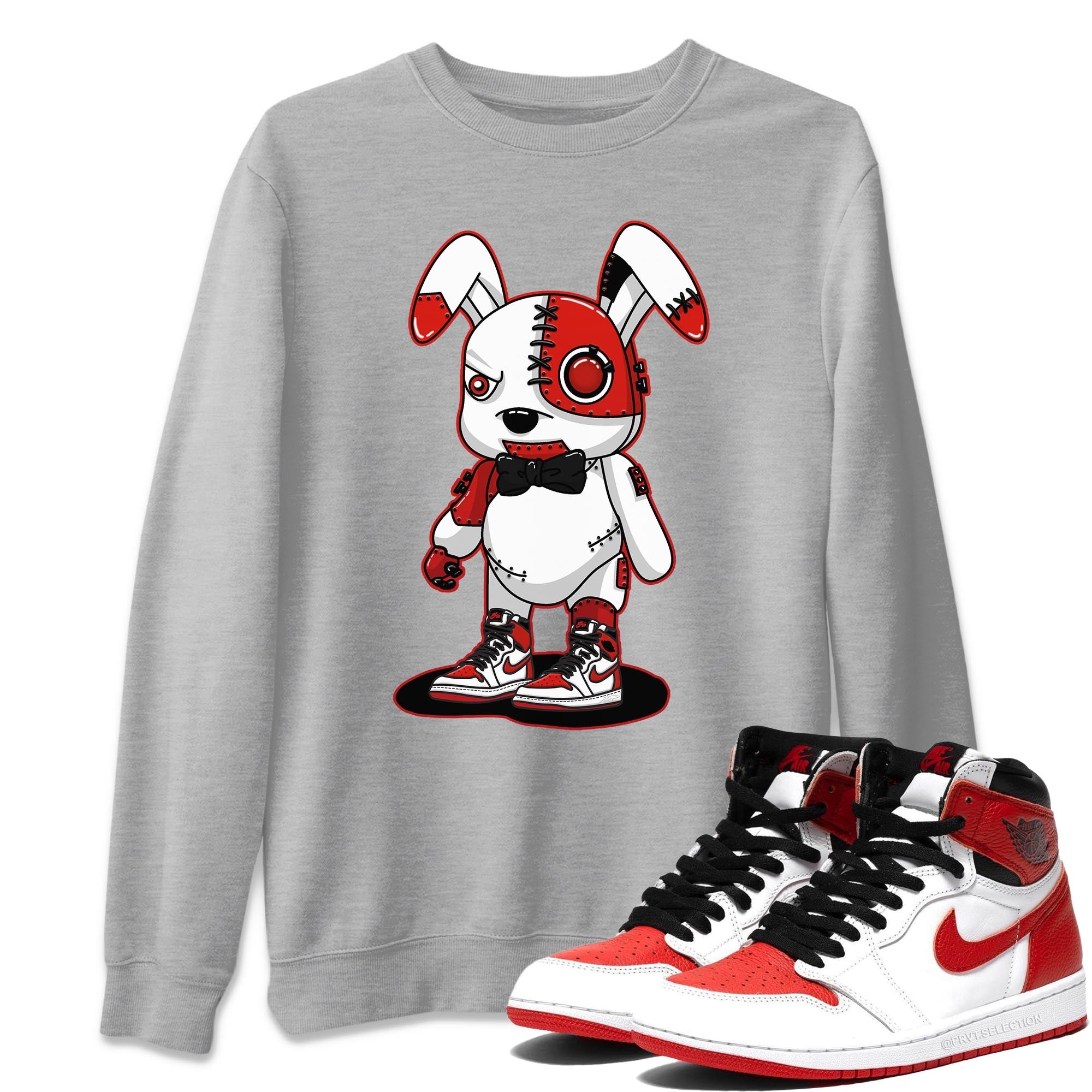 Cyborg Bunny Unisex Tops - Air Jordan 1 Heritage