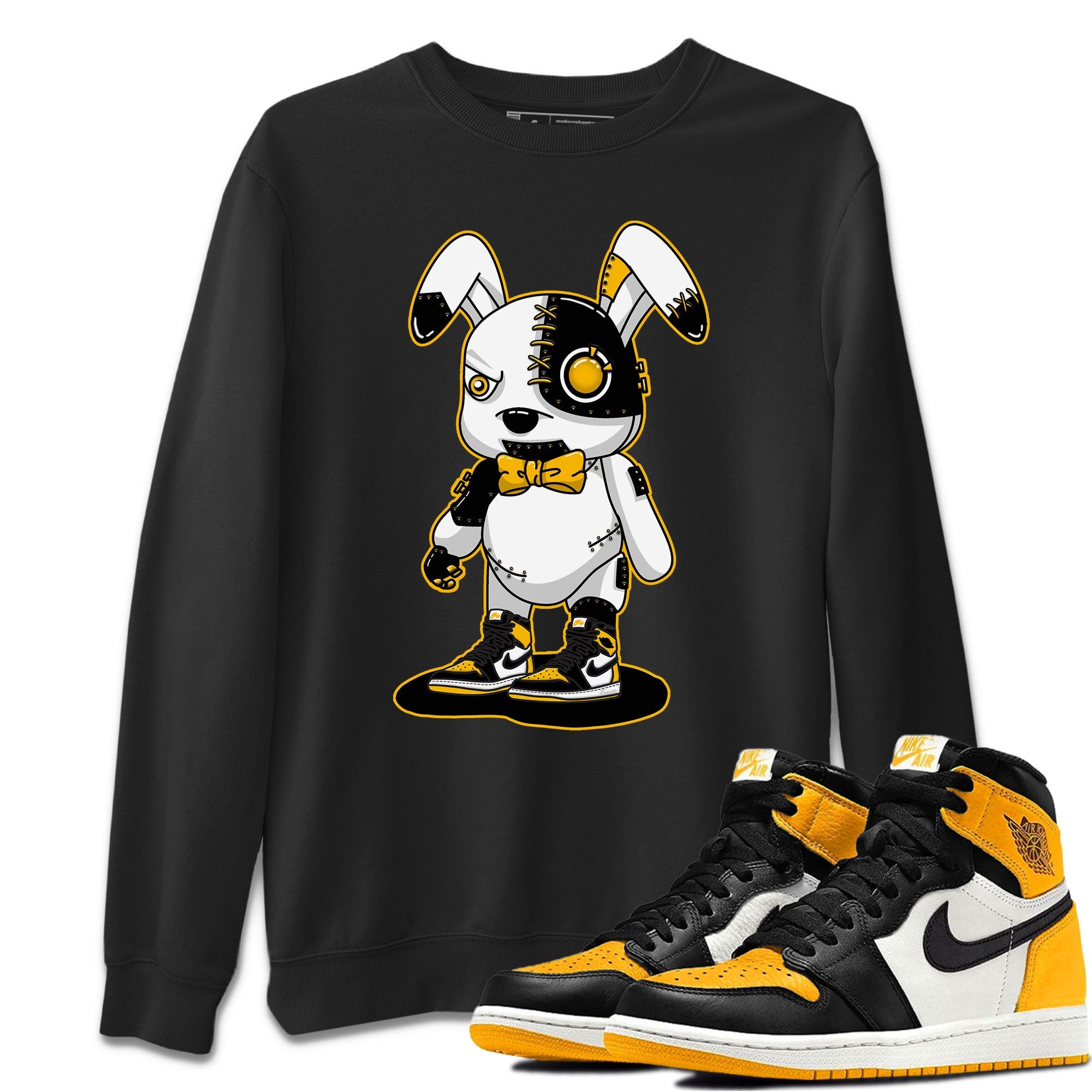 Cyborg Bunny Unisex Tops - Air Jordan 1 Taxi