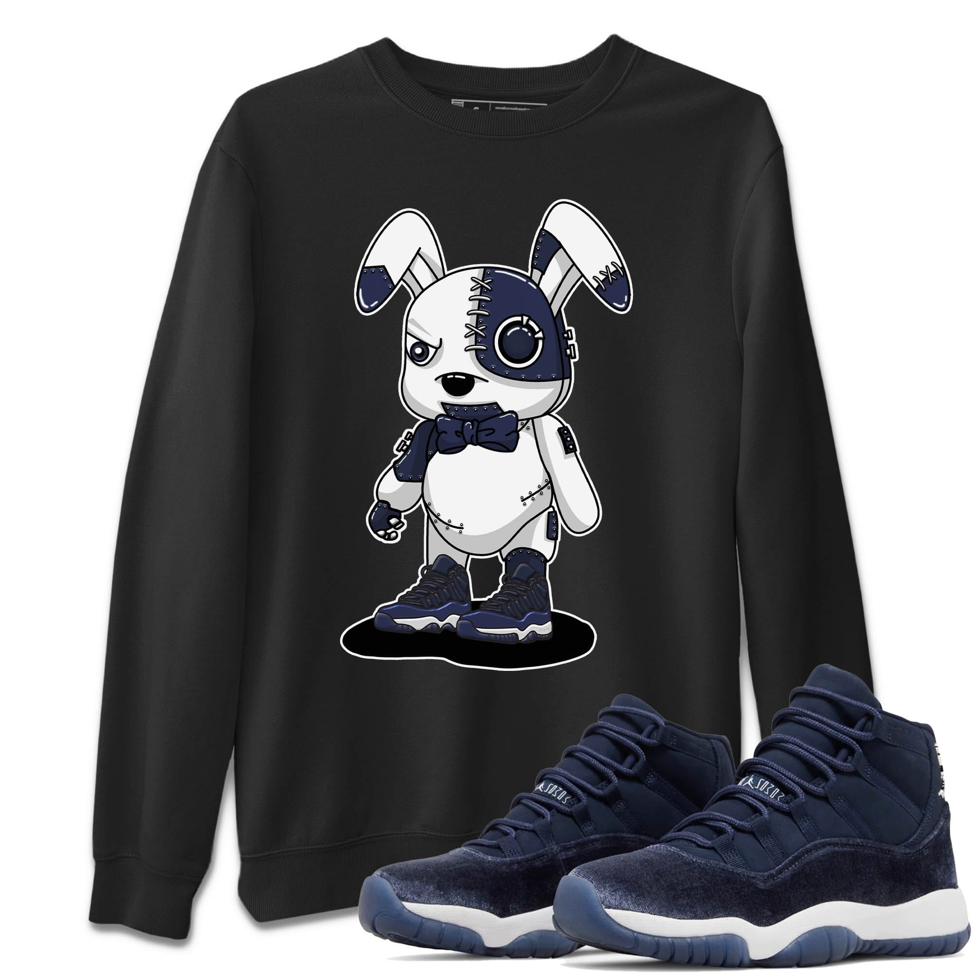 Cyborg Bunny Unisex Tops - Air Jordan 11 Midnight Navy