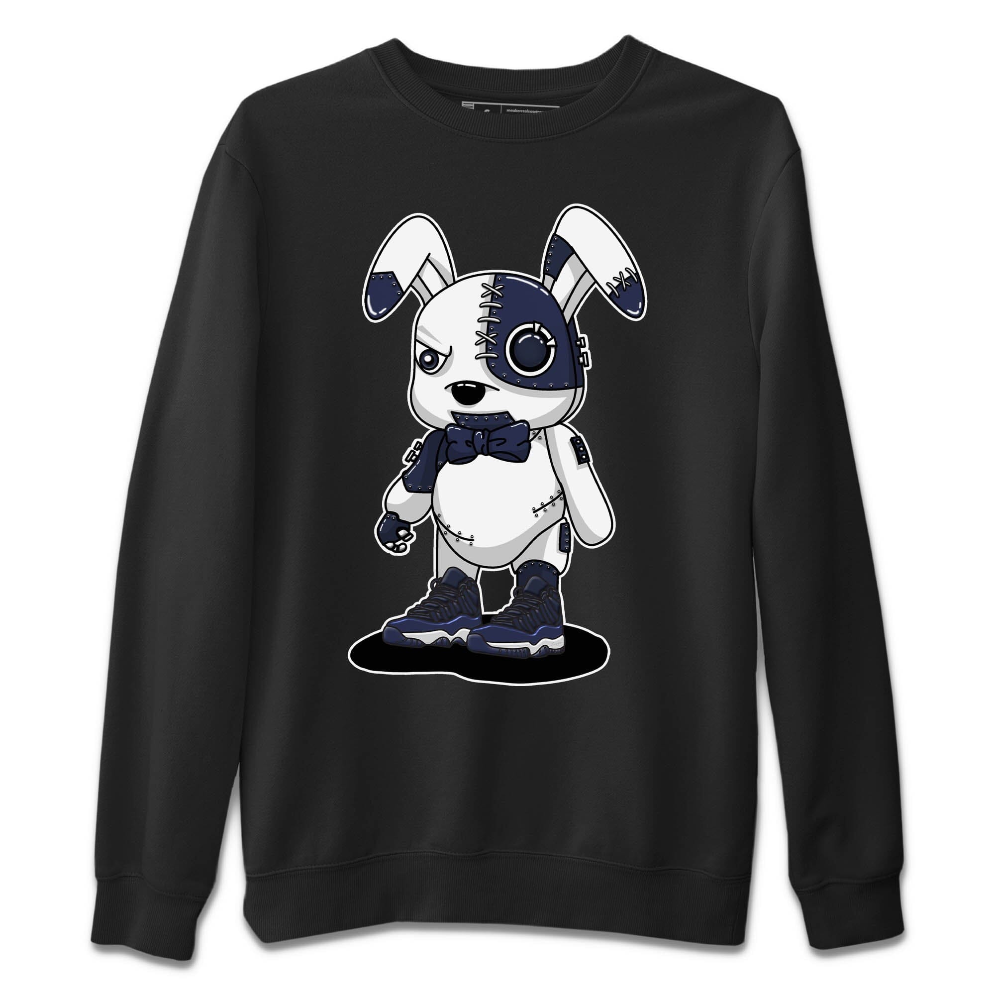 Cyborg Bunny Unisex Tops - Air Jordan 11 Midnight Navy
