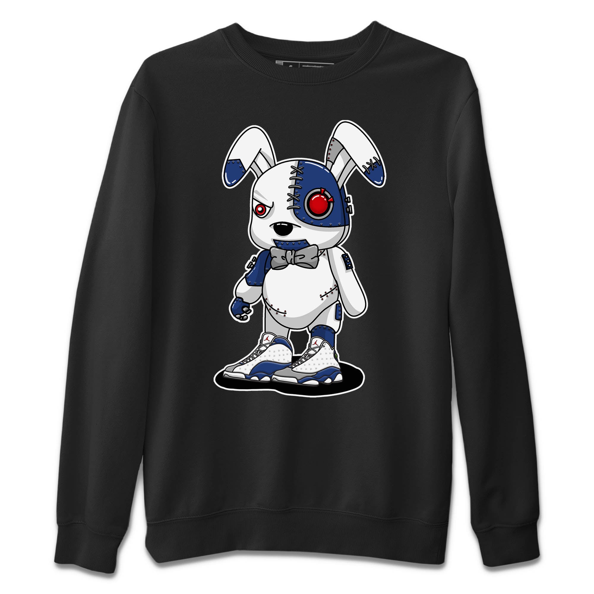 Cyborg Bunny Unisex Tops - Air Jordan 13 French Blue