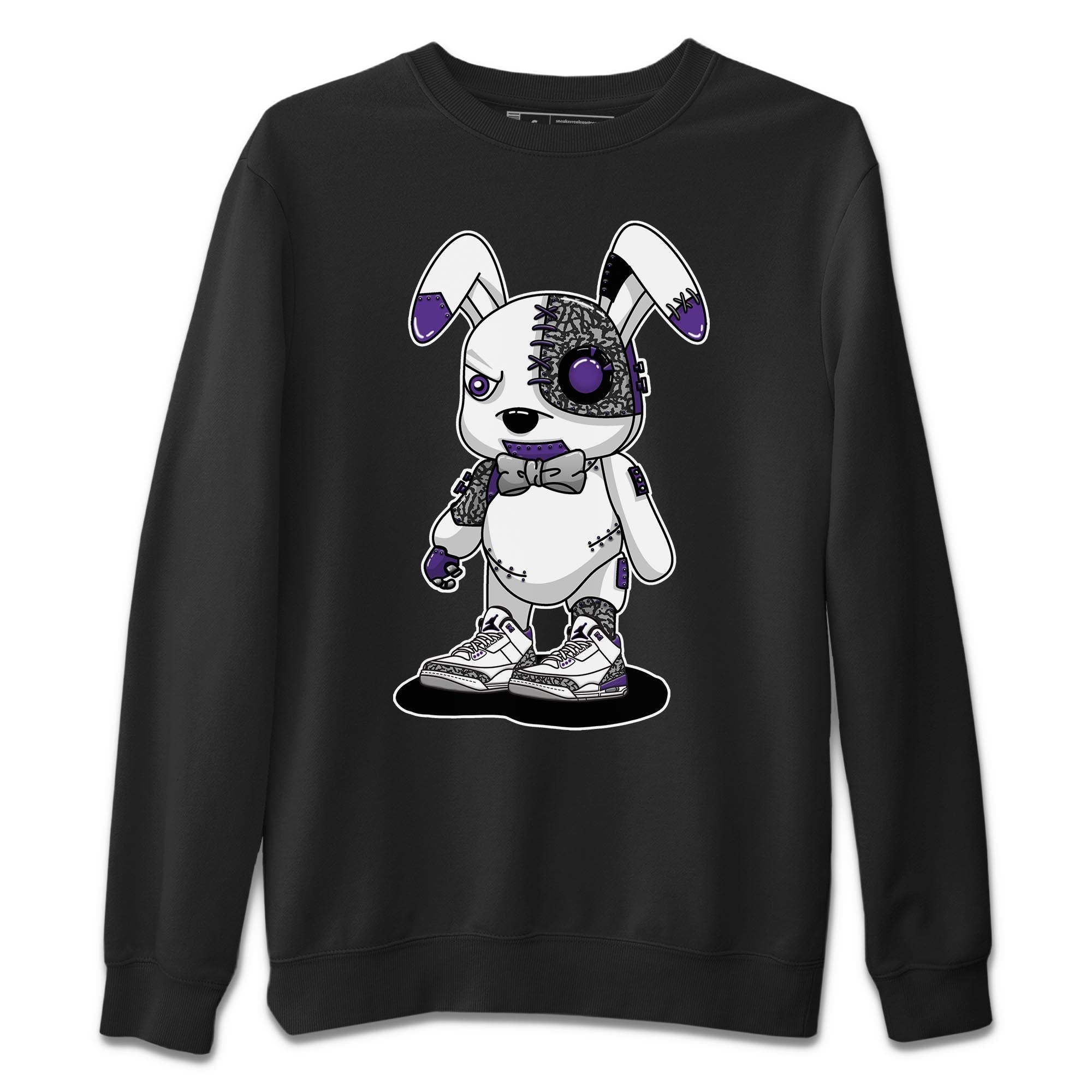 Cyborg Bunny Unisex Tops - Air Jordan 3 Dark Iris