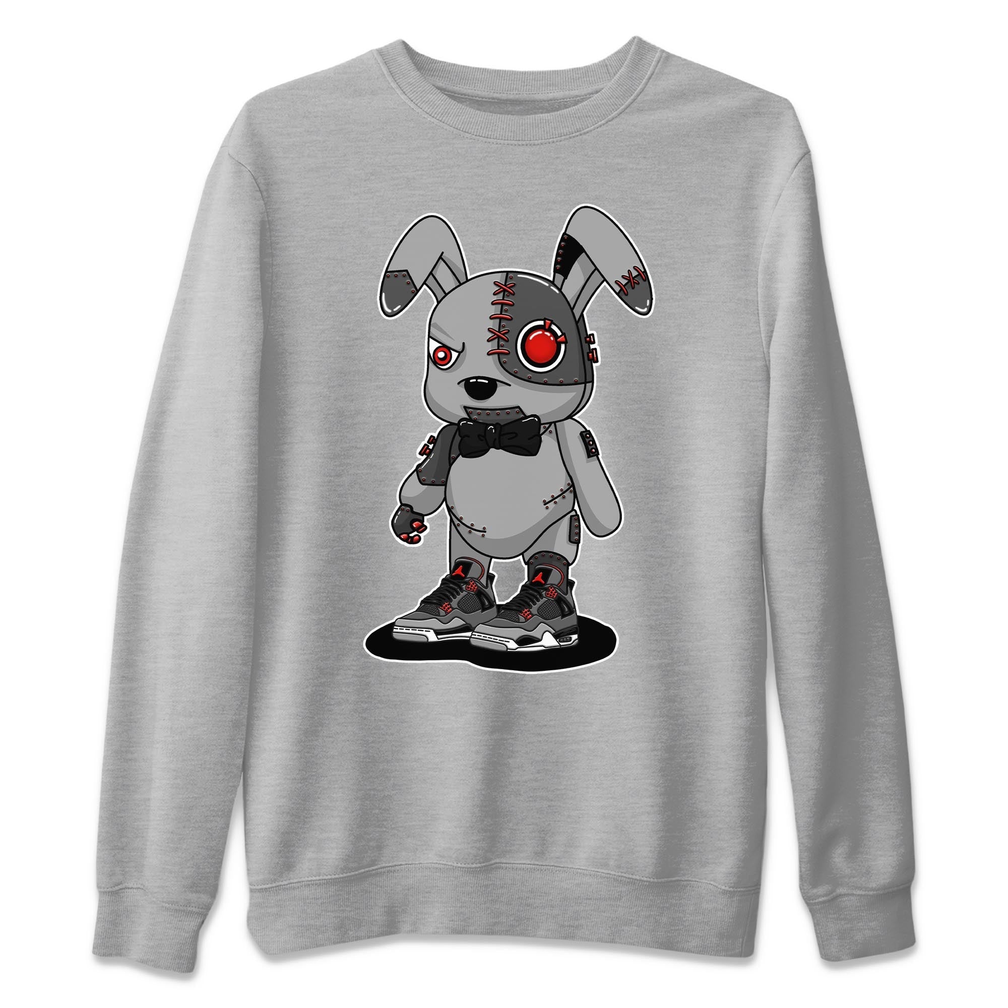 Cyborg Bunny Unisex Tops - Air Jordan 4 Infrared