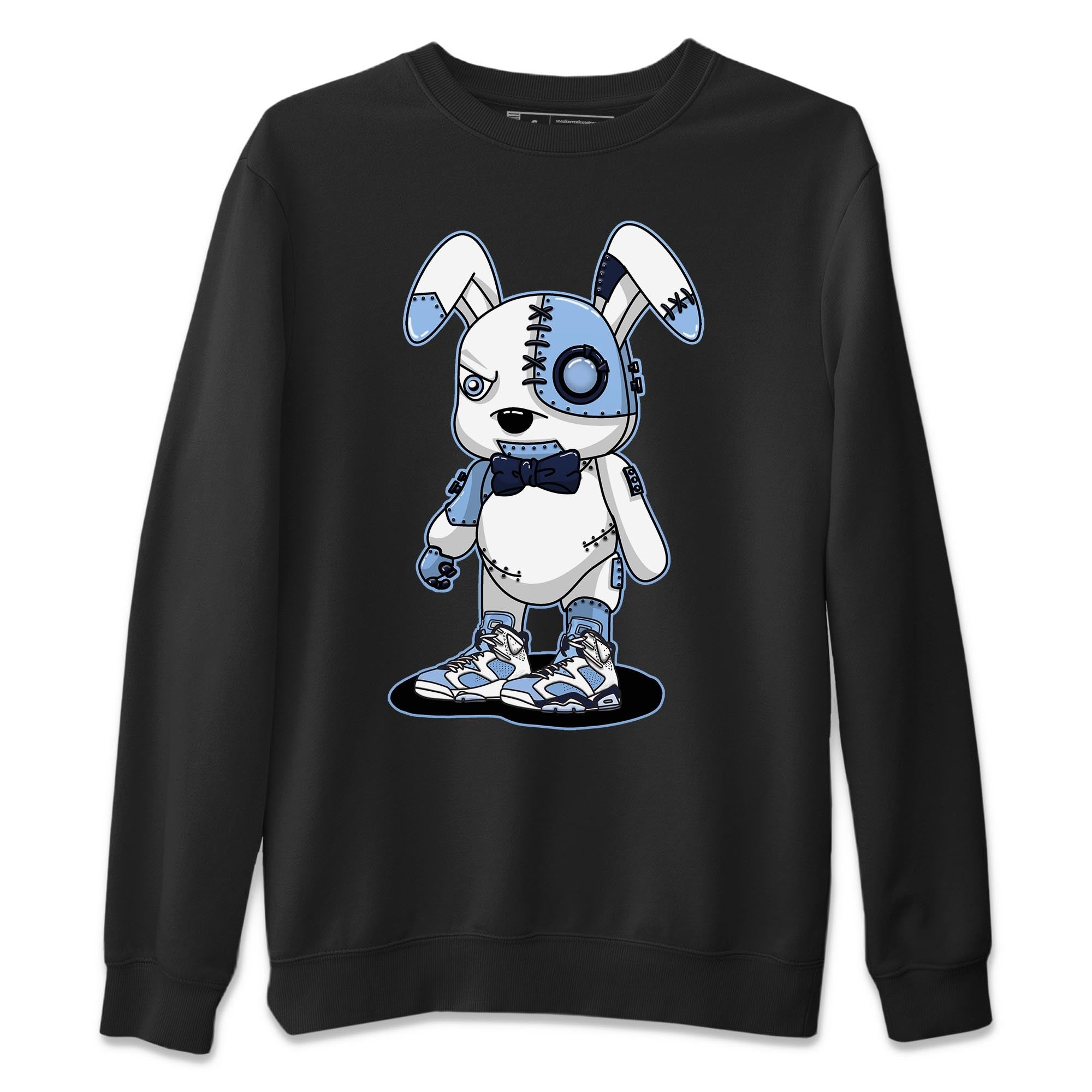 Cyborg Bunny Unisex Tops - Air Jordan 6 UNC