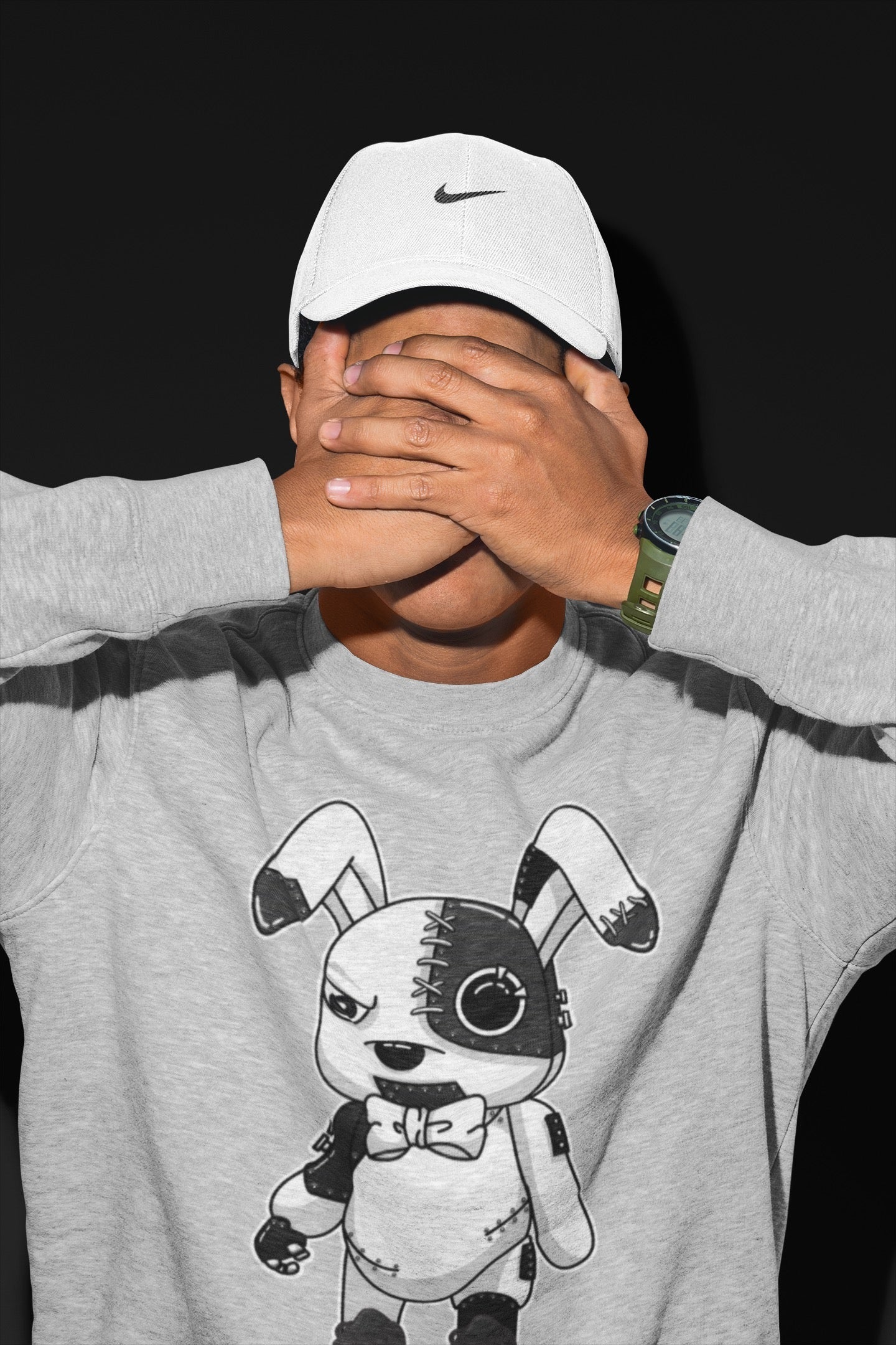 Cyborg Bunny Unisex Tops - Air Jordan 11 72-10
