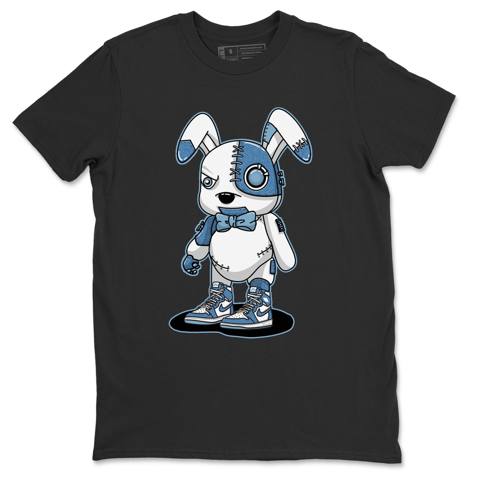 Cyborg Bunny Unisex Tops - Air Jordan 1 Denim