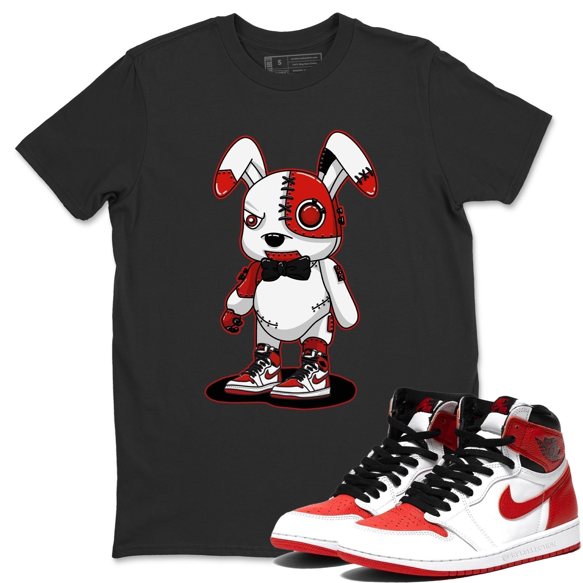 Cyborg Bunny Unisex Tops - Air Jordan 1 Heritage