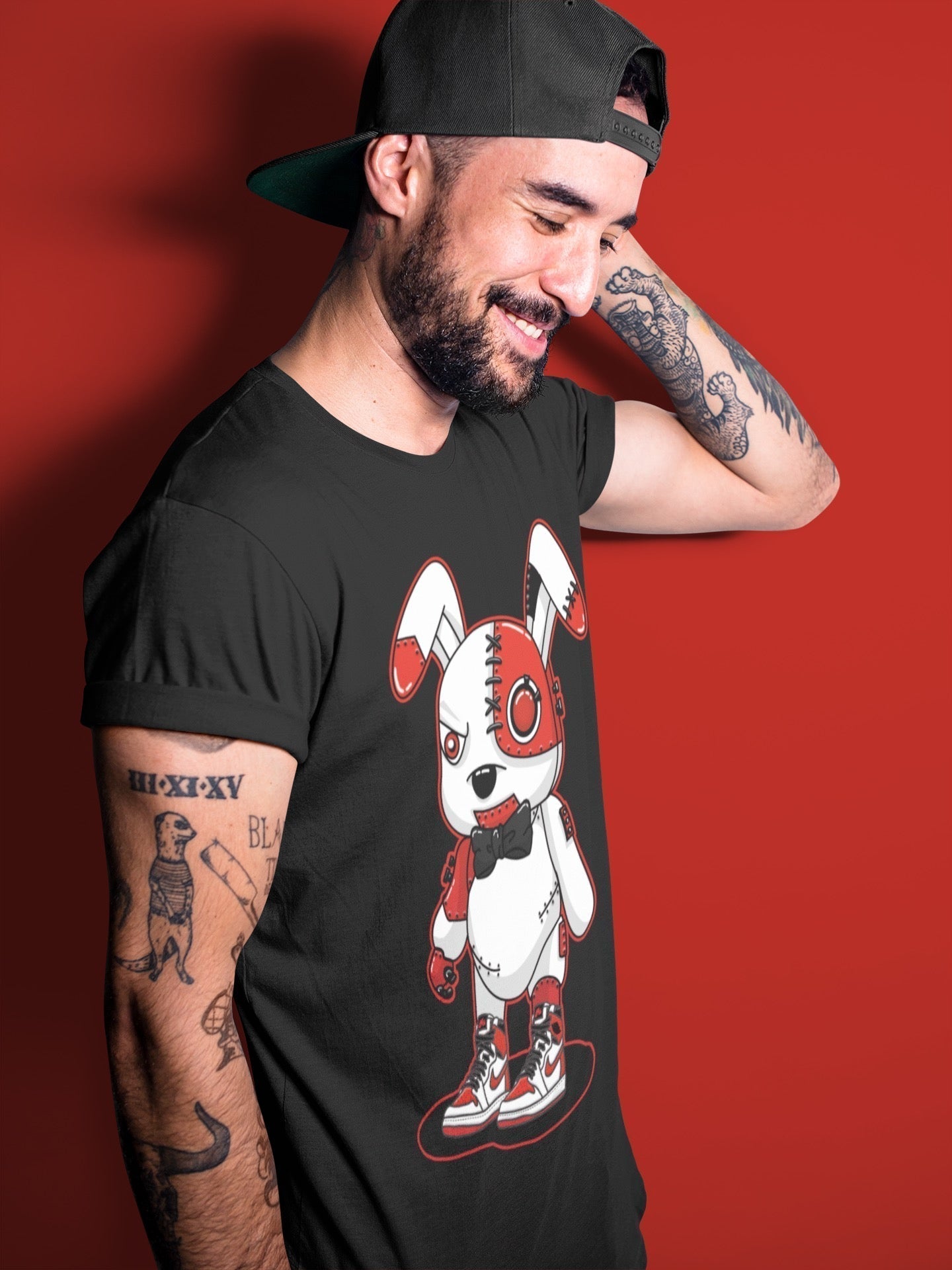 Cyborg Bunny Unisex Tops - Air Jordan 1 Heritage