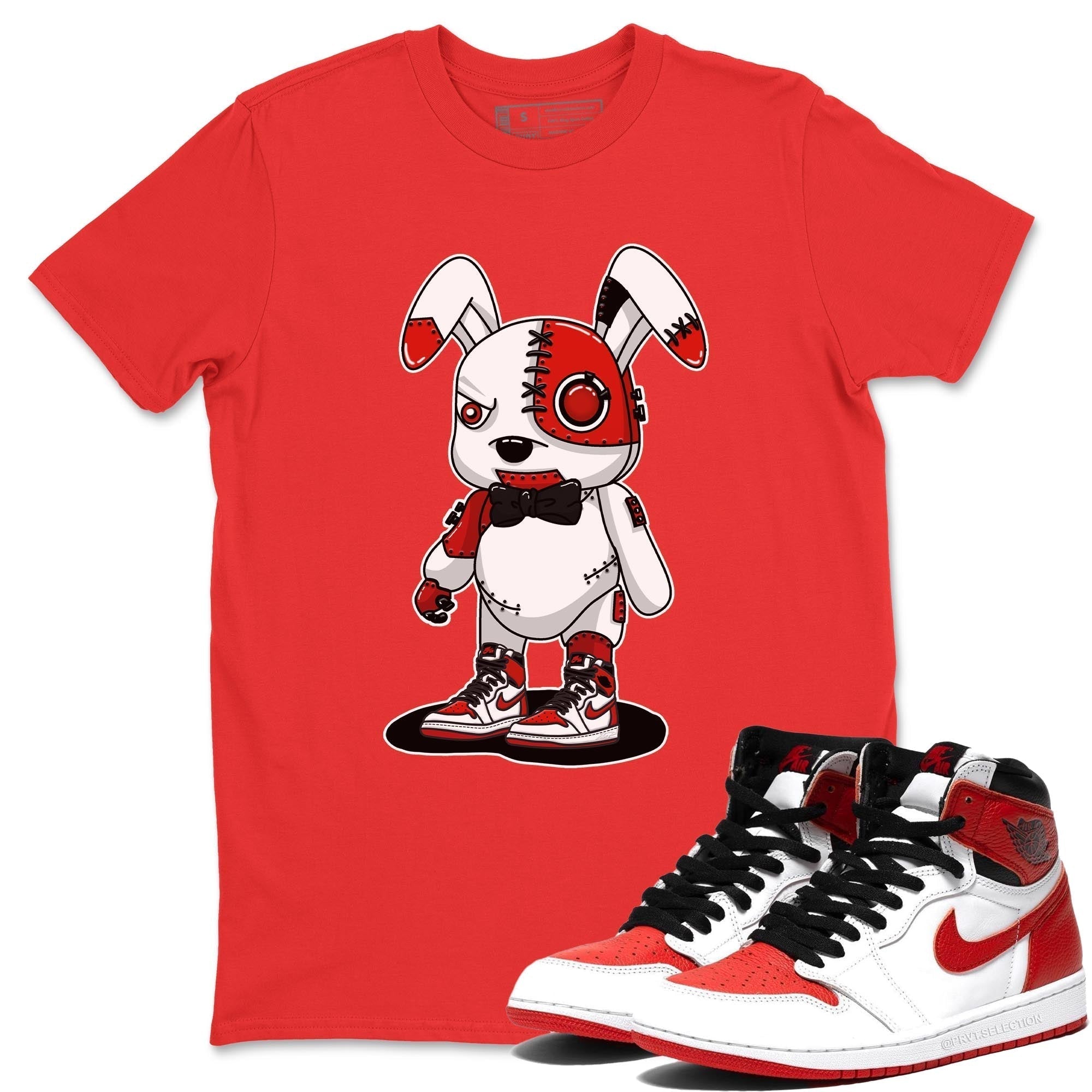 Cyborg Bunny Unisex Tops - Air Jordan 1 Heritage