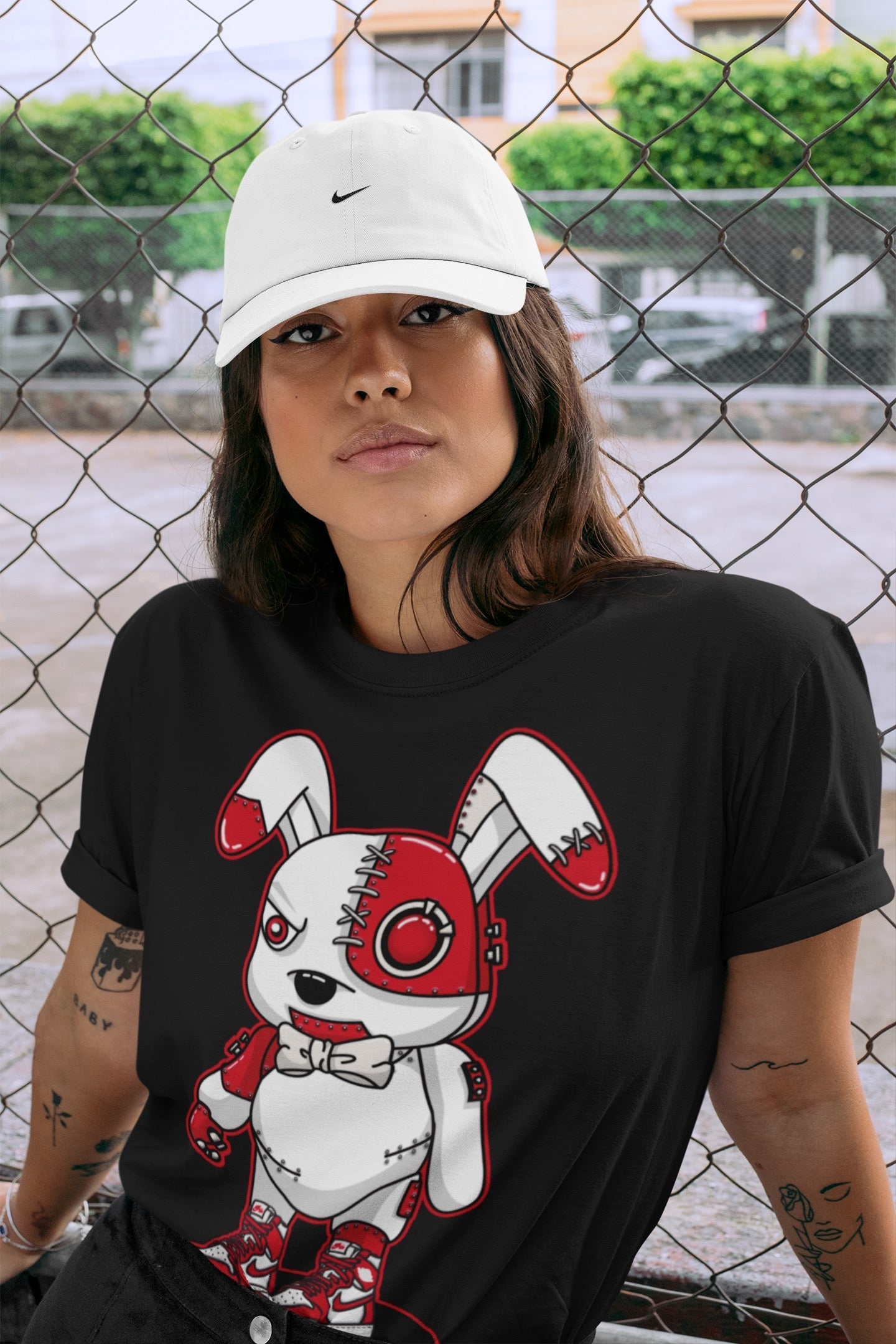 Cyborg Bunny Unisex Tops - Air Jordan 1 Newstalgia