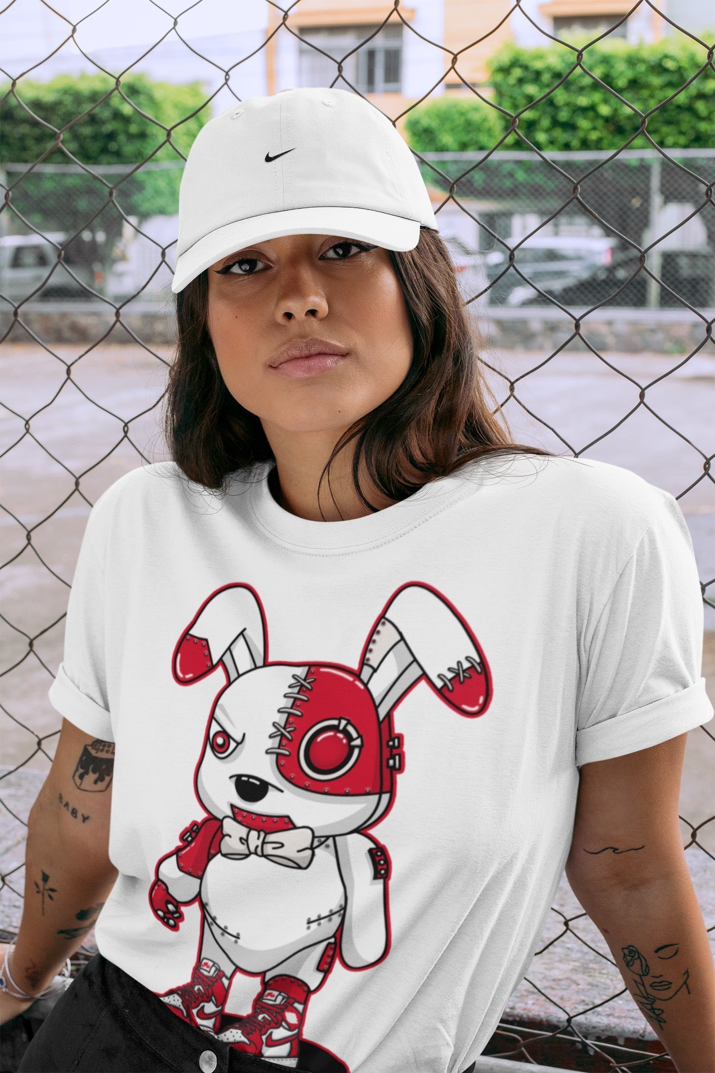 Cyborg Bunny Unisex Tops - Air Jordan 1 Newstalgia