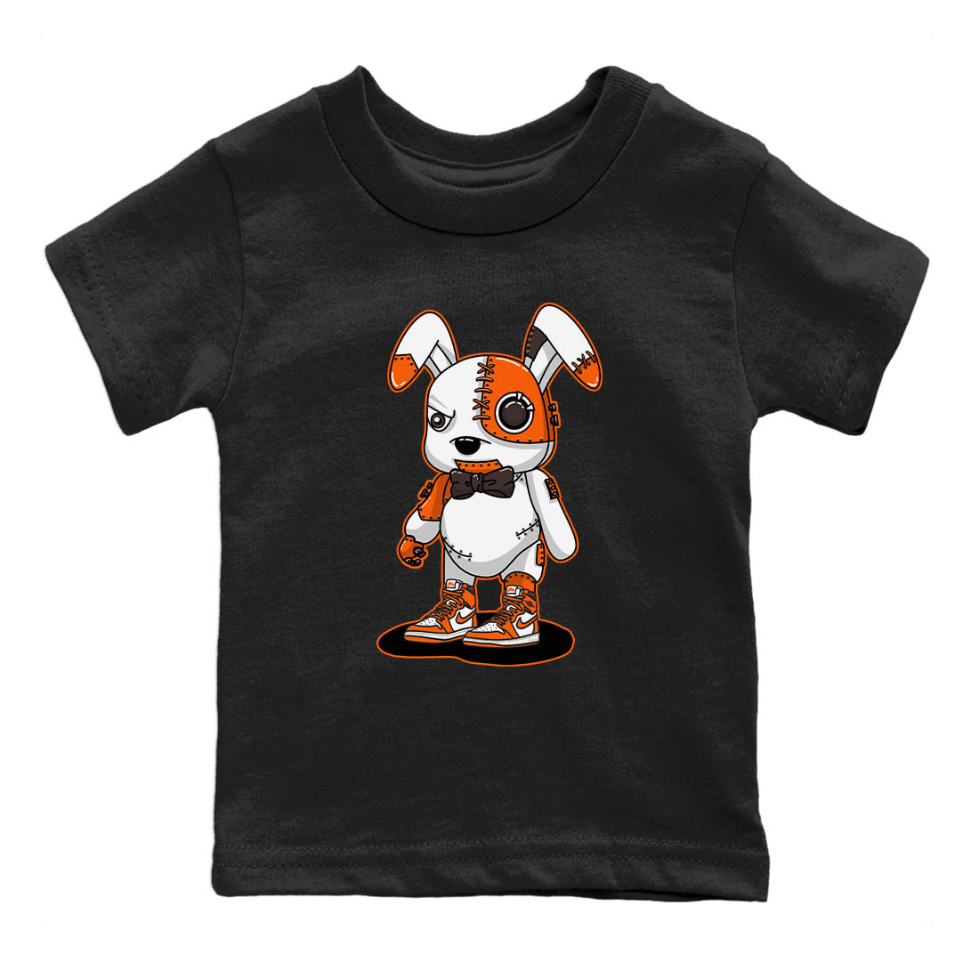 Cyborg Bunny Kids Tops - Air Jordan 1 Starfish