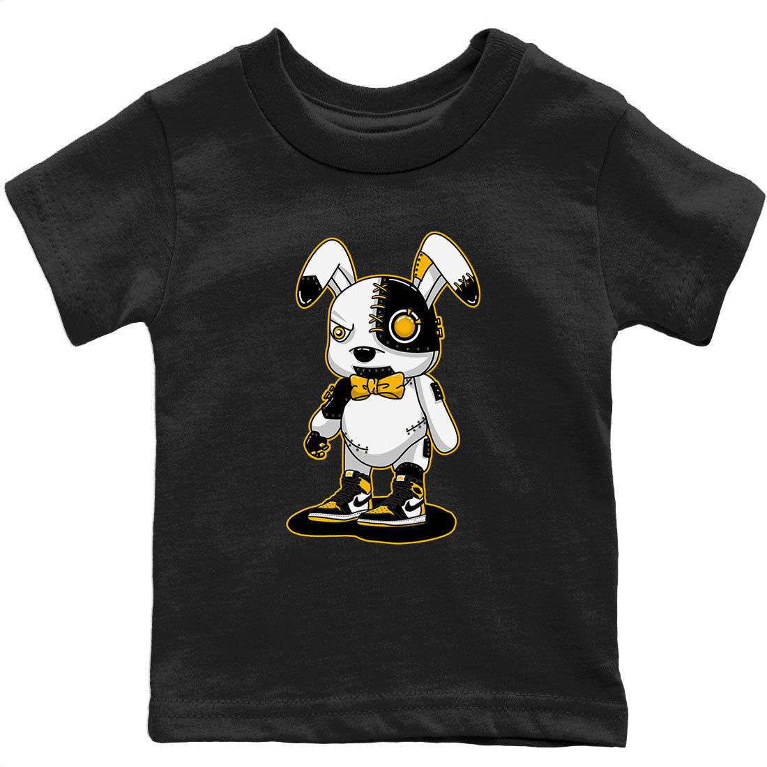 Cyborg Bunny Kids Tops - Air Jordan 1 Taxi