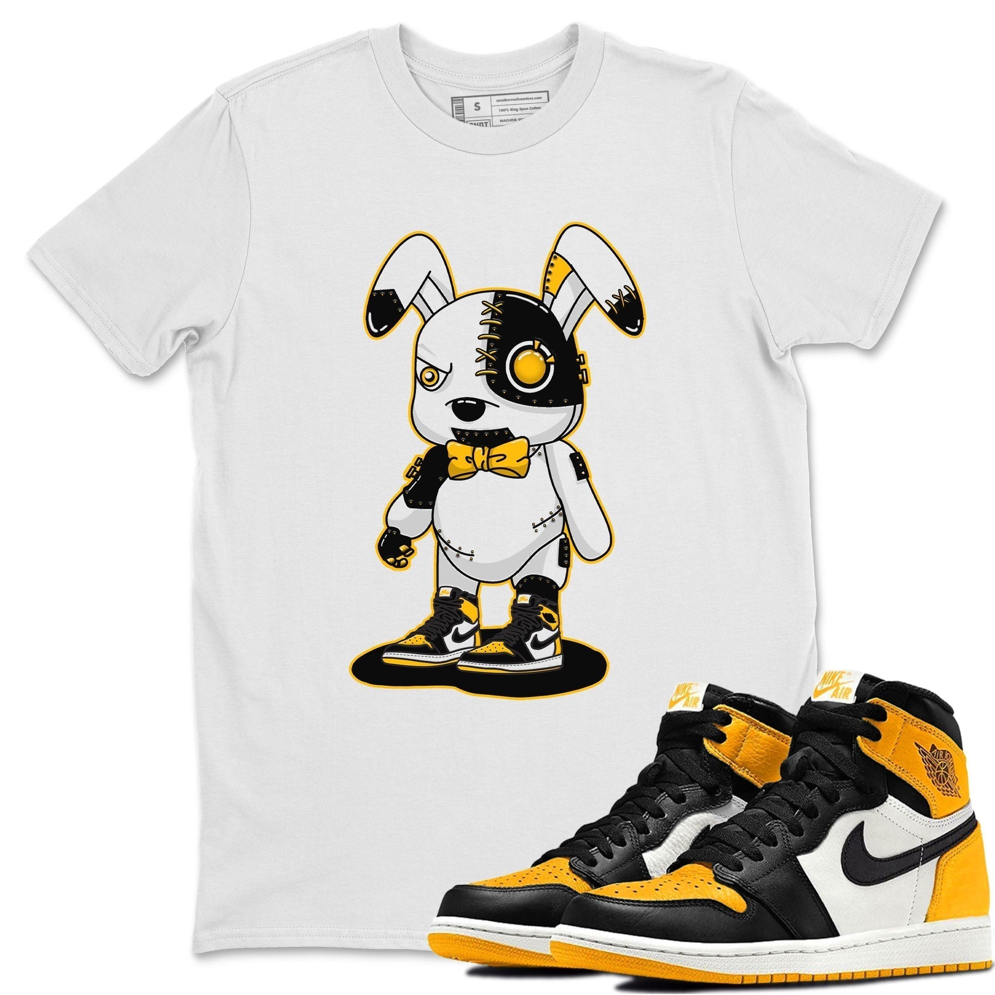 Cyborg Bunny Unisex Tops - Air Jordan 1 Taxi