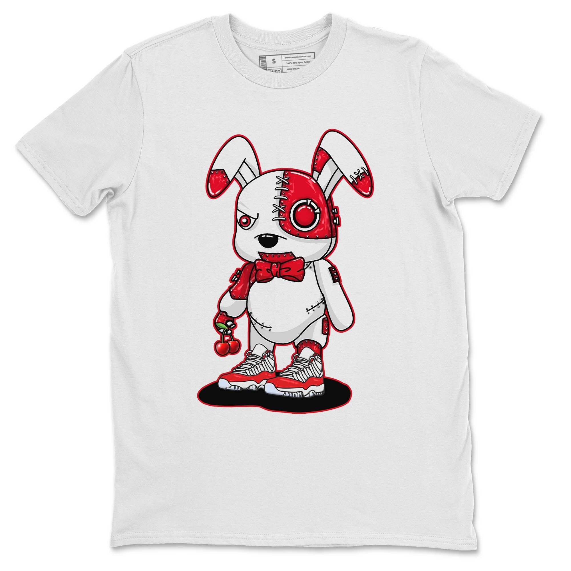 Cyborg Bunny Unisex Tops - Air Jordan 11 Cherry