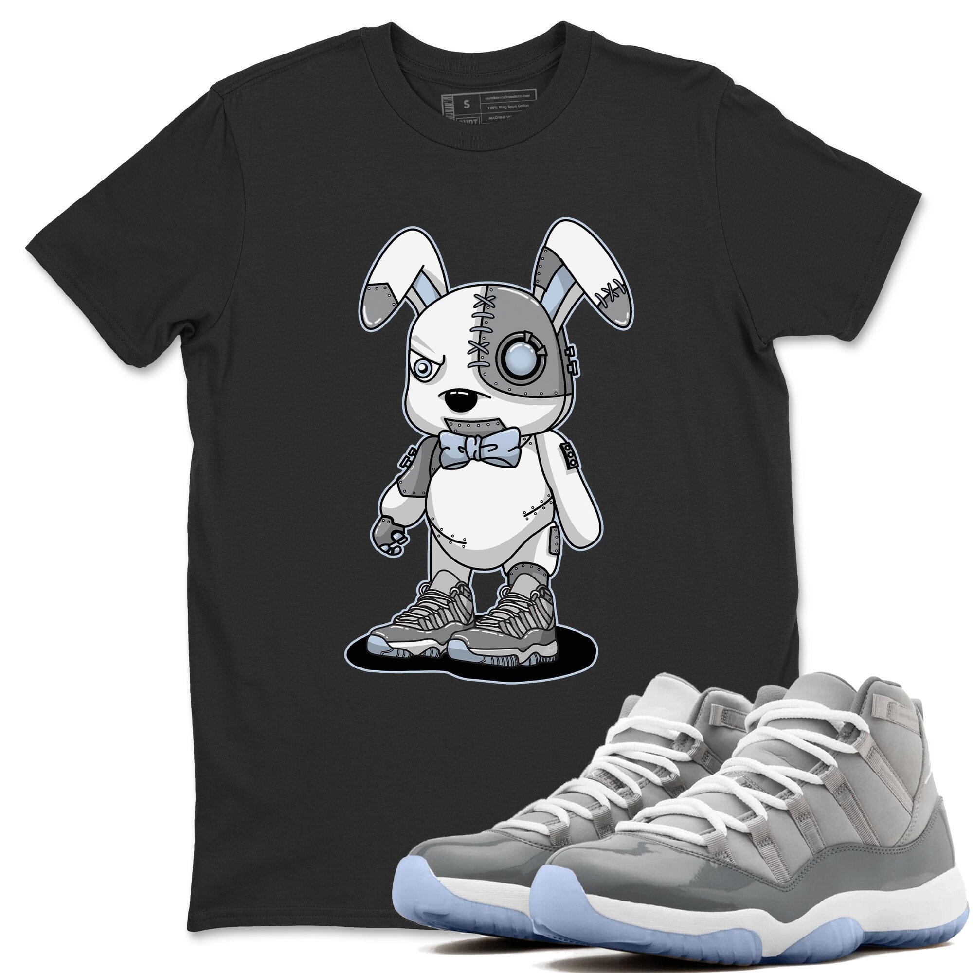 Cyborg Bunny Unisex Tops - Air Jordan 11 Cool Grey