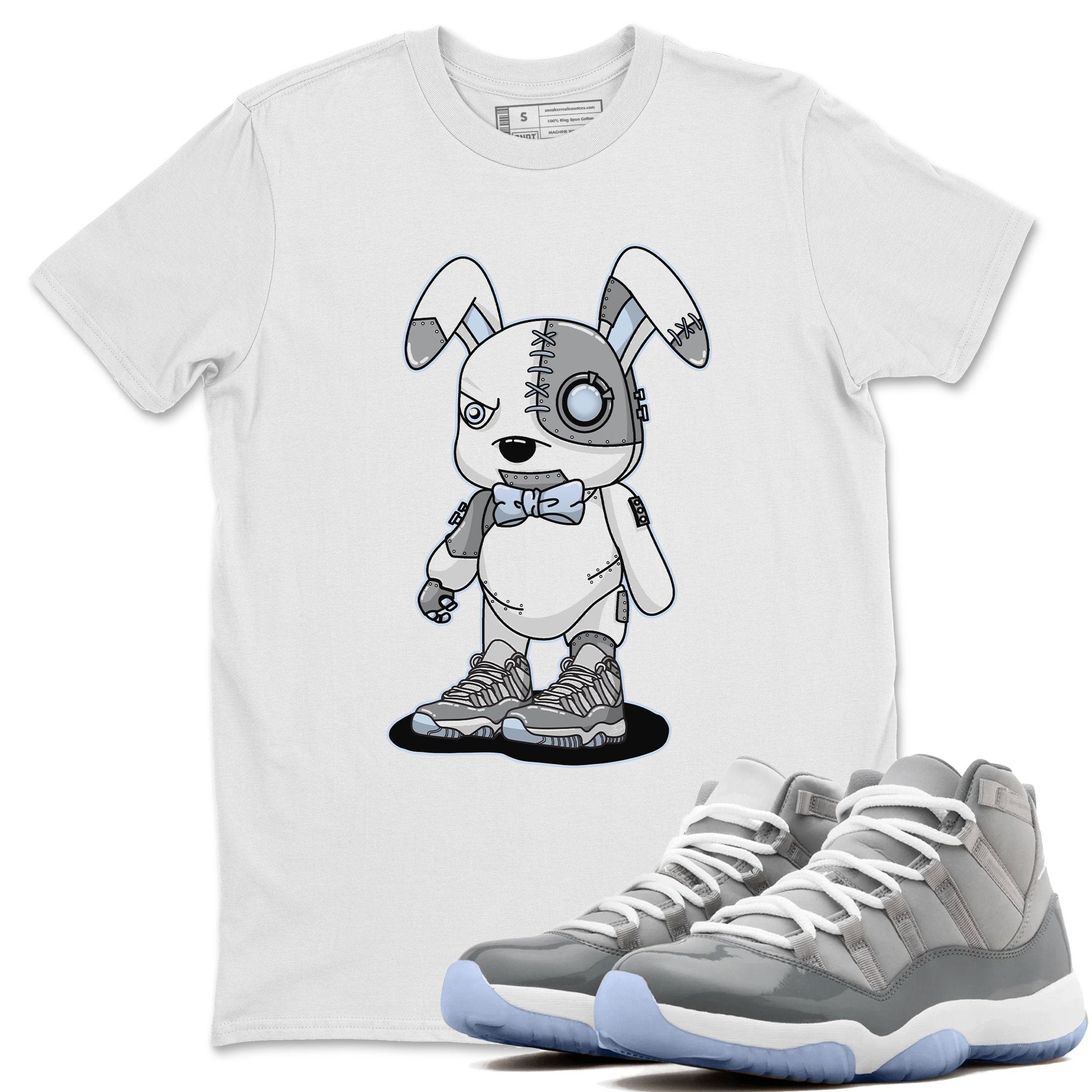 Cyborg Bunny Unisex Tops - Air Jordan 11 Cool Grey