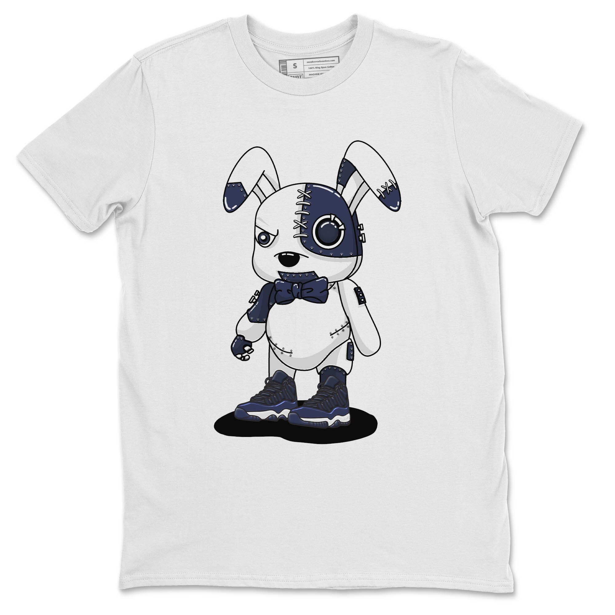 Cyborg Bunny Unisex Tops - Air Jordan 11 Midnight Navy