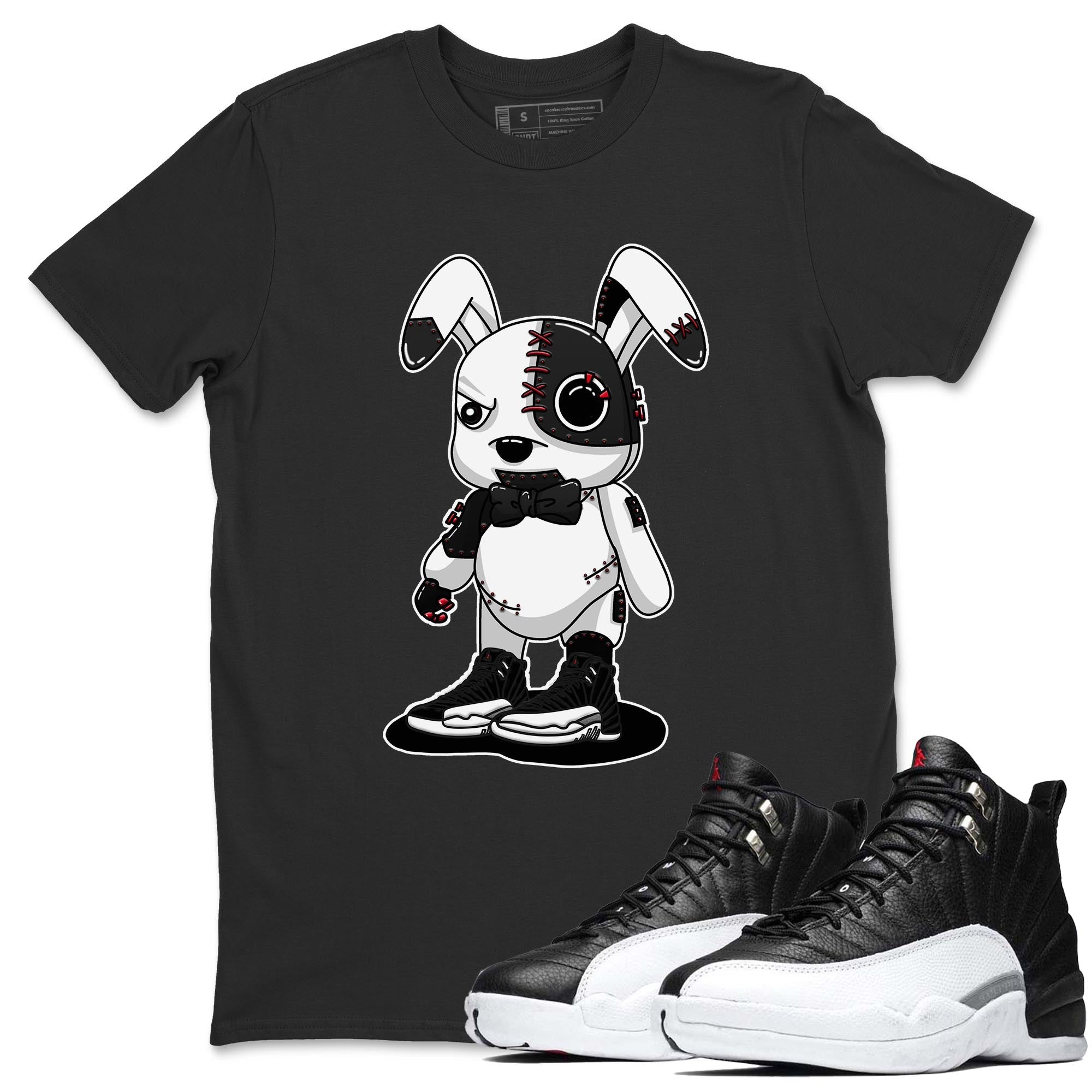 Cyborg Bunny Unisex Tops - Air Jordan 12 Playoffs