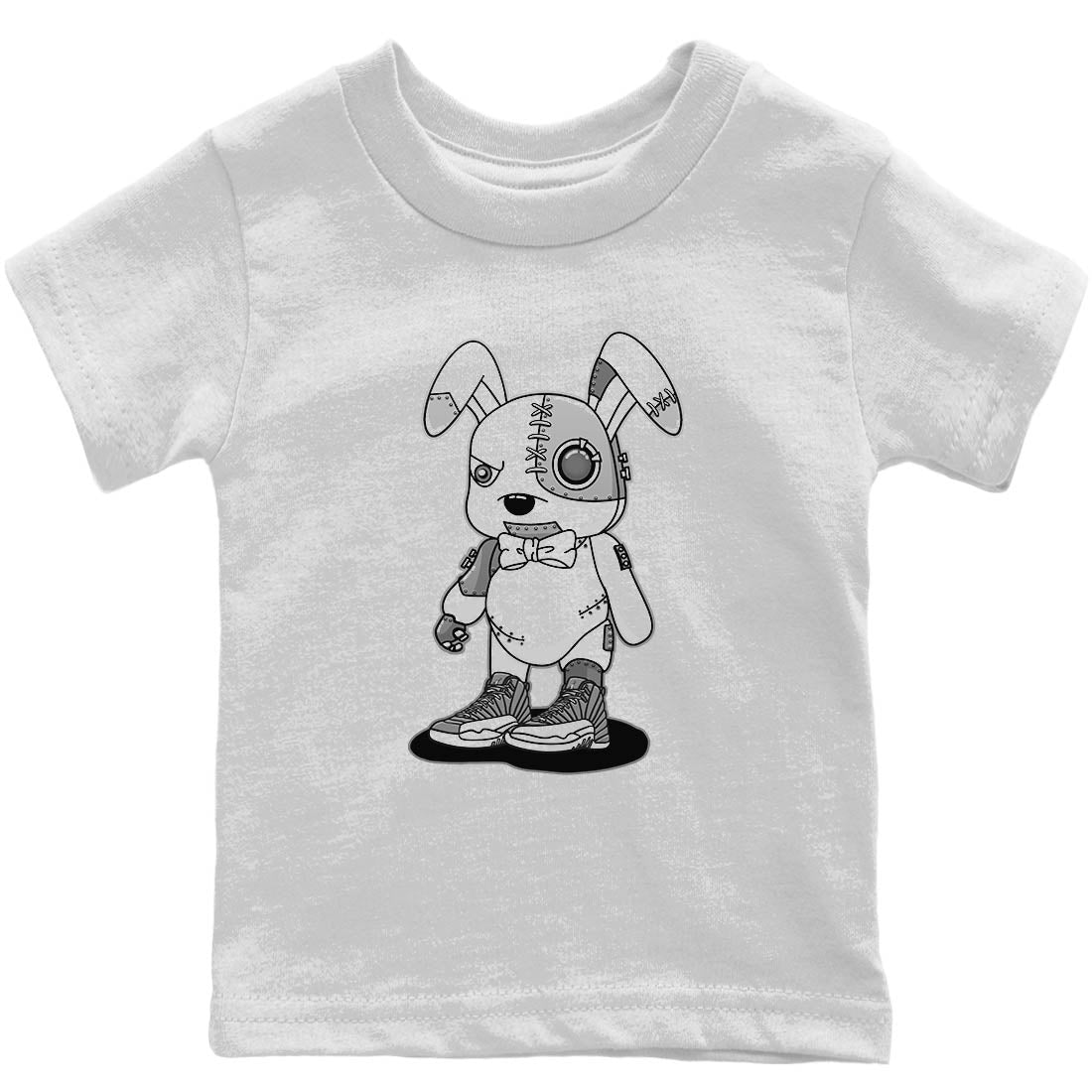 Cyborg Bunny Kids Tops - Air Jordan 12 Stealth