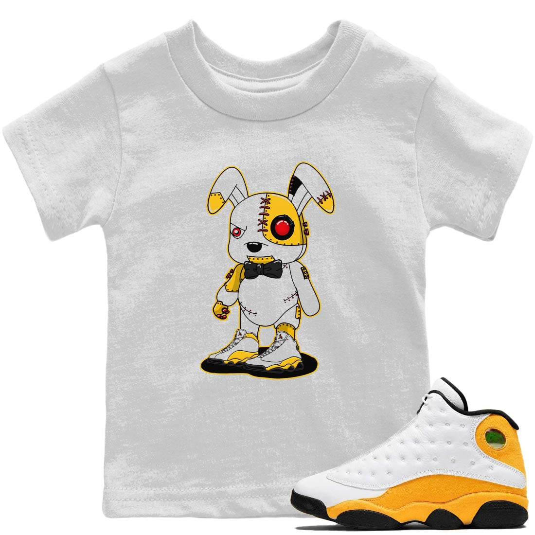 Cyborg Bunny Kids Tops - Air Jordan 13 Del Sol