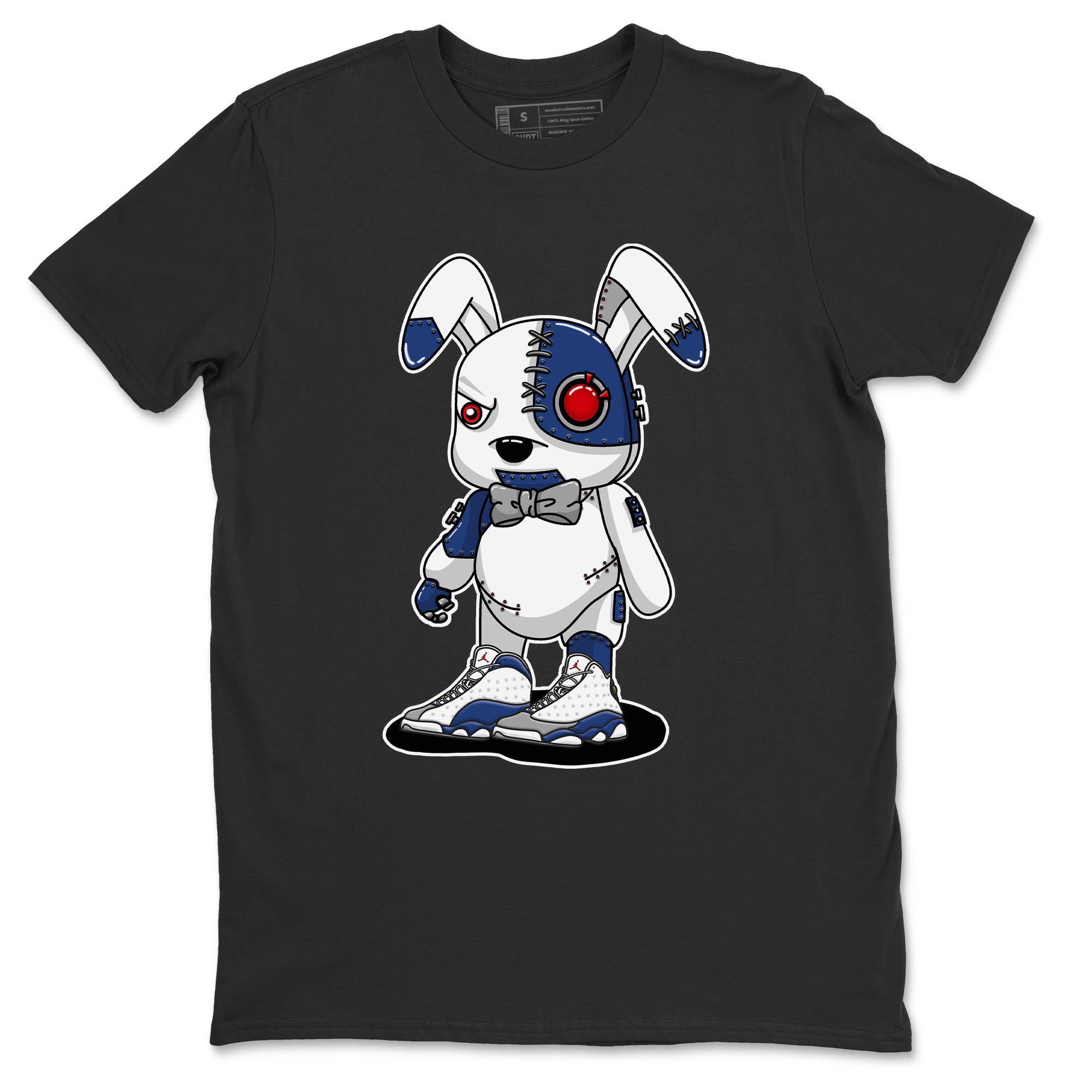 Cyborg Bunny Unisex Tops - Air Jordan 13 French Blue