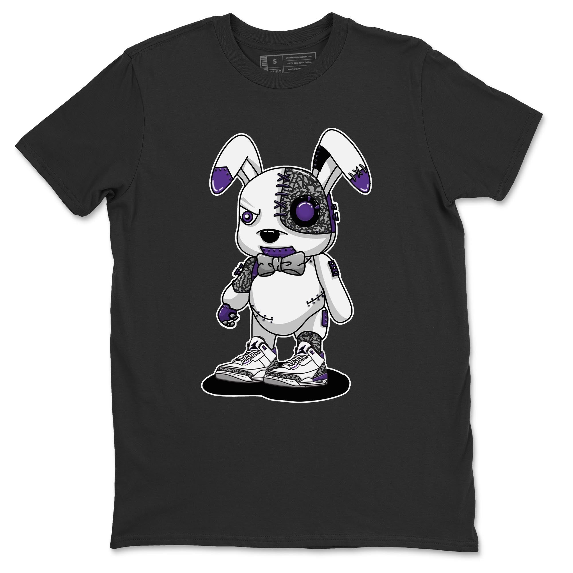 Cyborg Bunny Unisex Tops - Air Jordan 3 Dark Iris