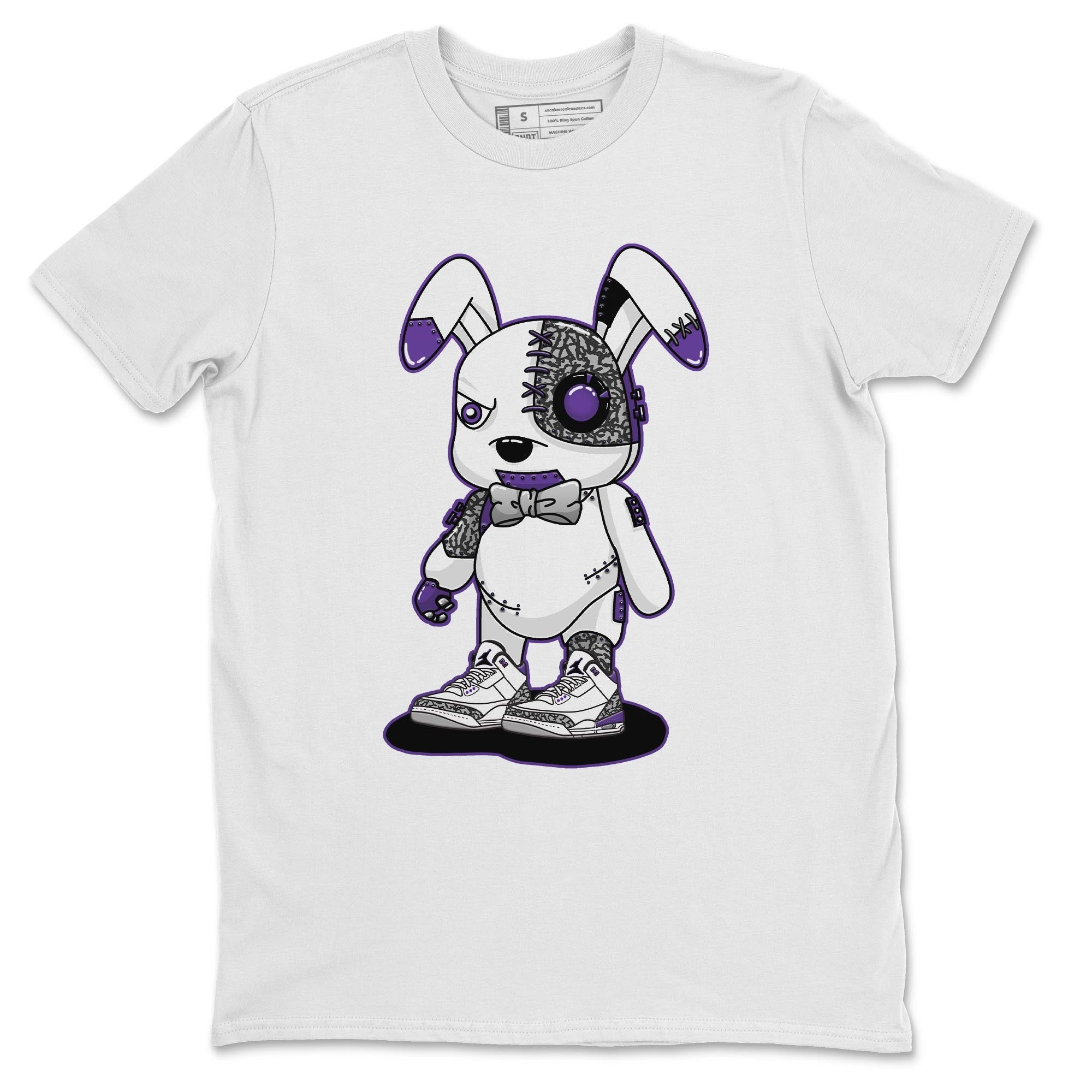 Cyborg Bunny Unisex Tops - Air Jordan 3 Dark Iris