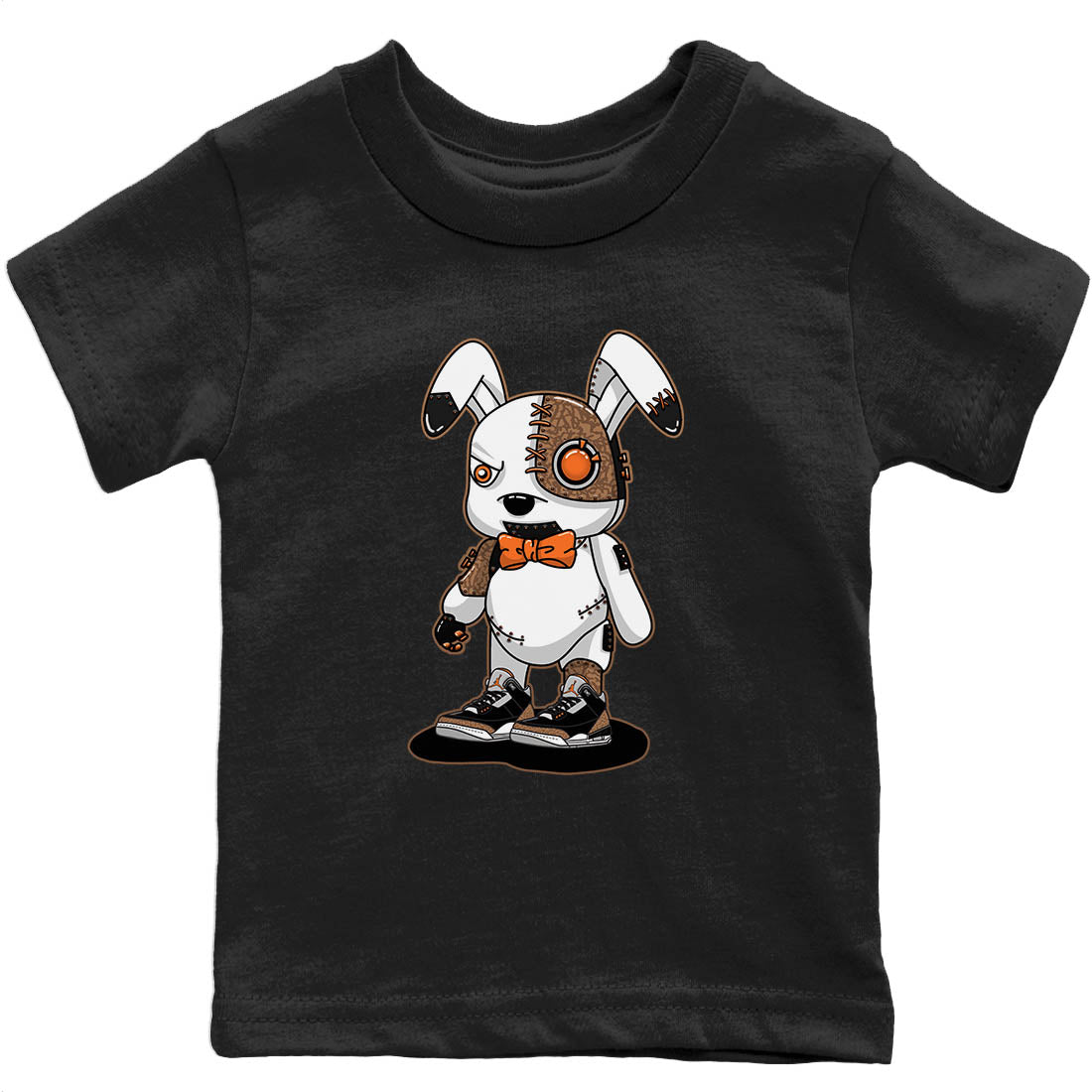 Cyborg Bunny Kids Tops - Air Jordan 3 Desert Elephant