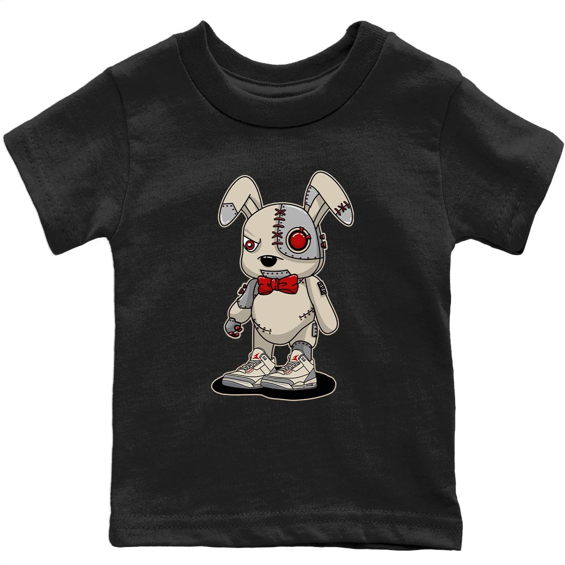 Cyborg Bunny Kids Tops - Air Jordan 3 Muslin