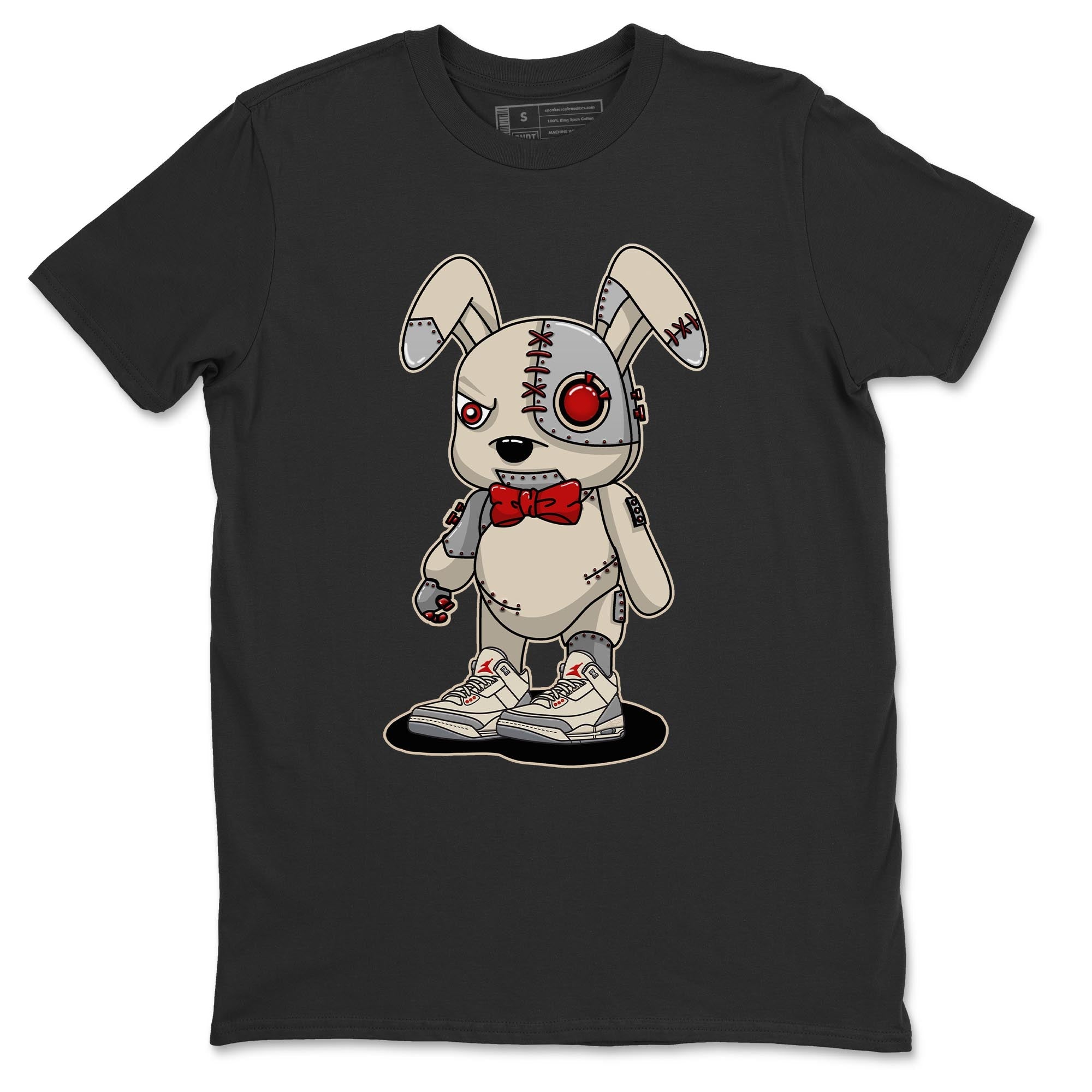 Cyborg Bunny Unisex Tops - Air Jordan 3 Muslin