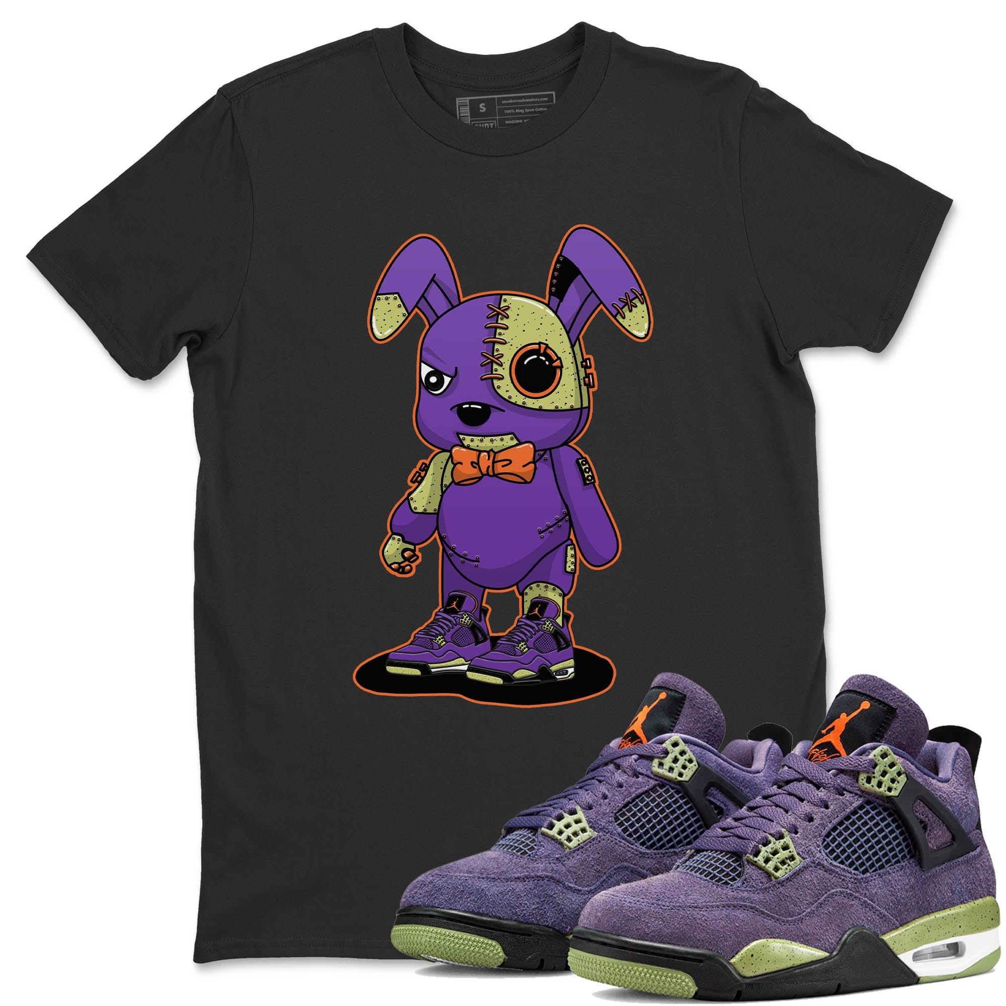 Cyborg Bunny Unisex Tops - Air Jordan 4 Canyon Purple