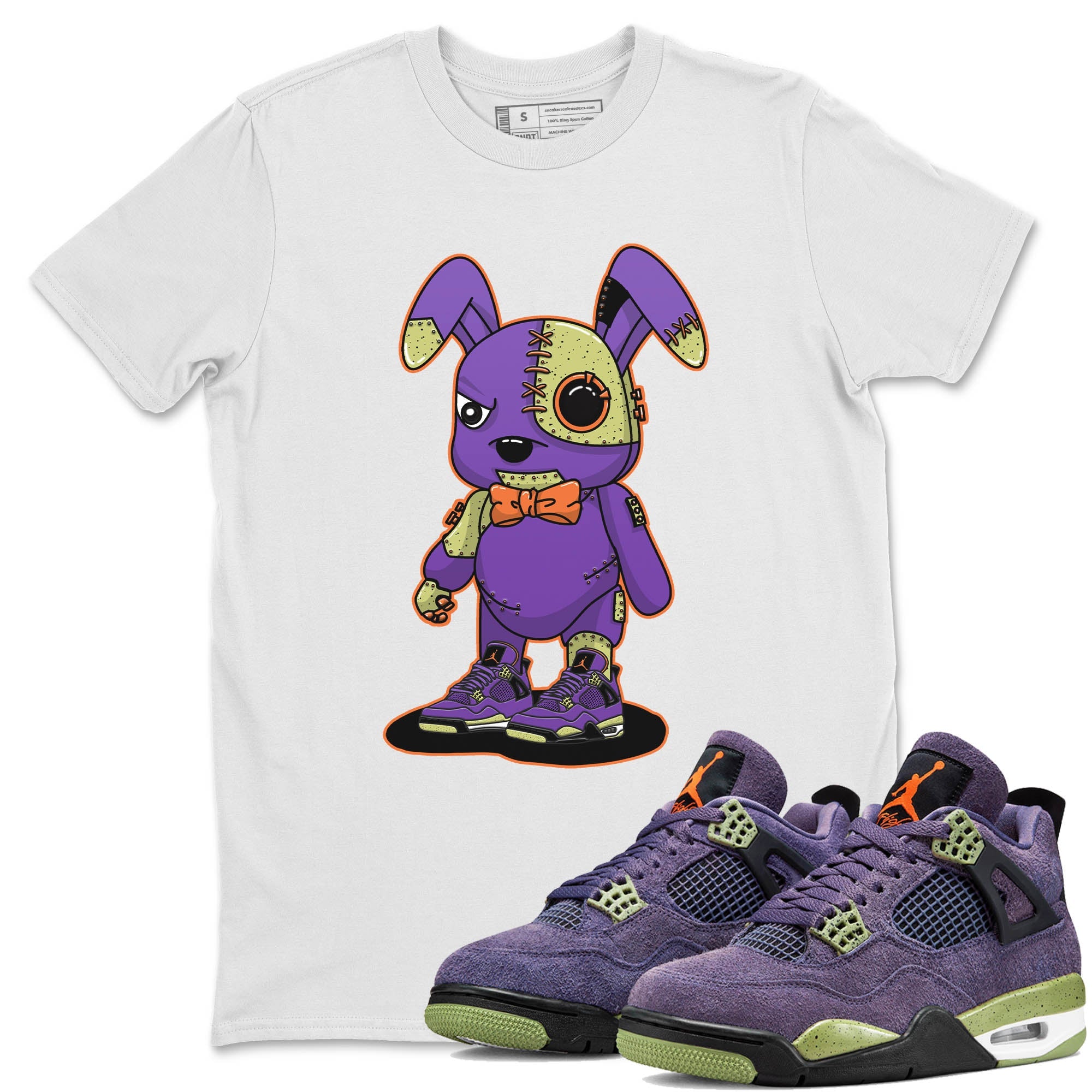 Cyborg Bunny Unisex Tops - Air Jordan 4 Canyon Purple