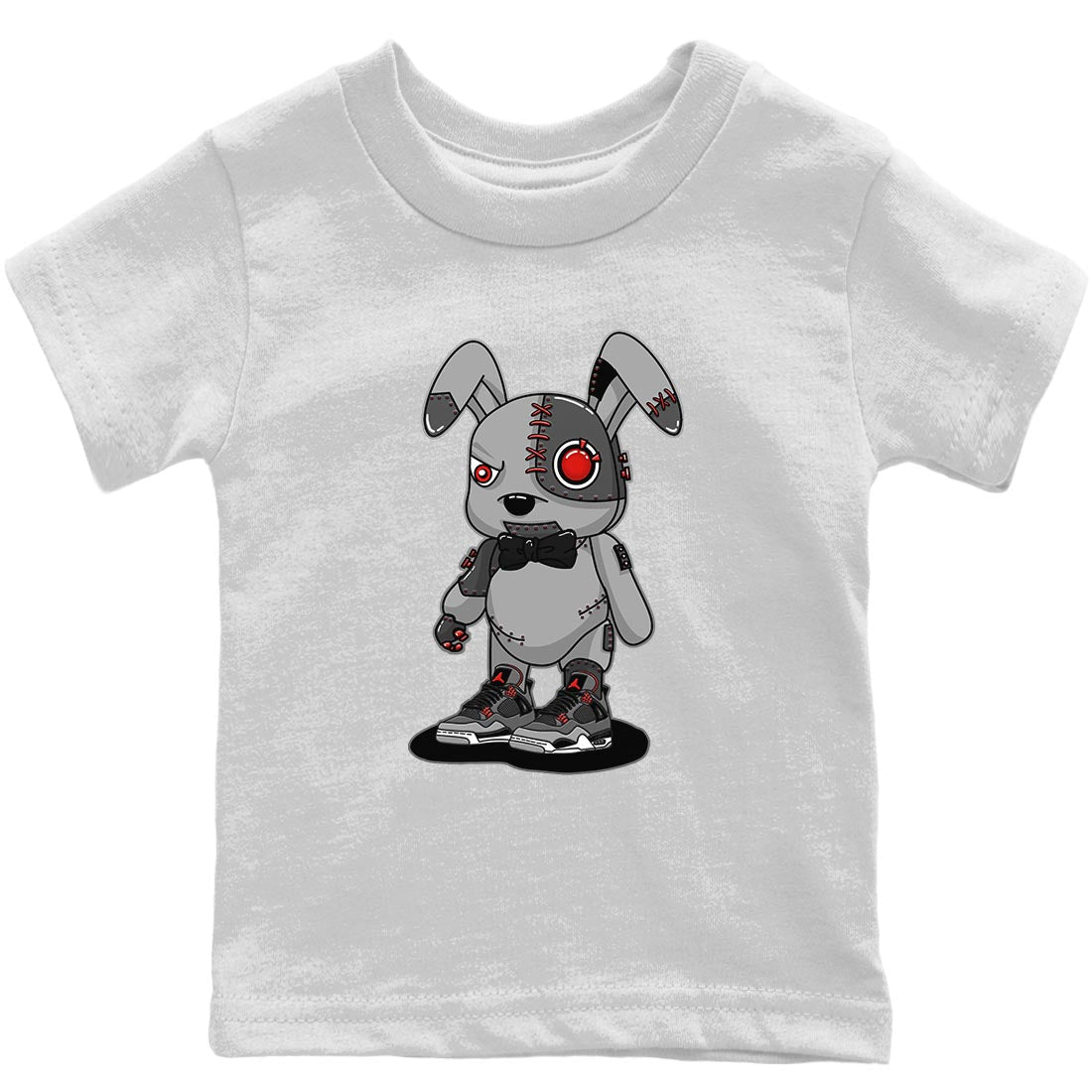 Cyborg Bunny Kids Tops - Air Jordan 4 Infrared