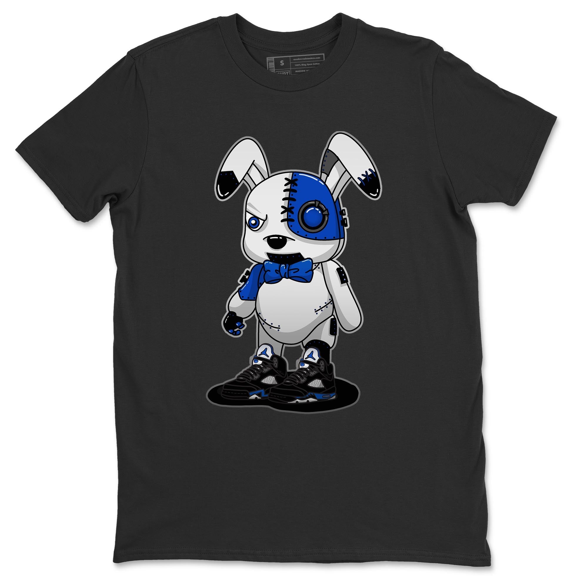 Cyborg Bunny Unisex Tops - Air Jordan 5 Racer Blue