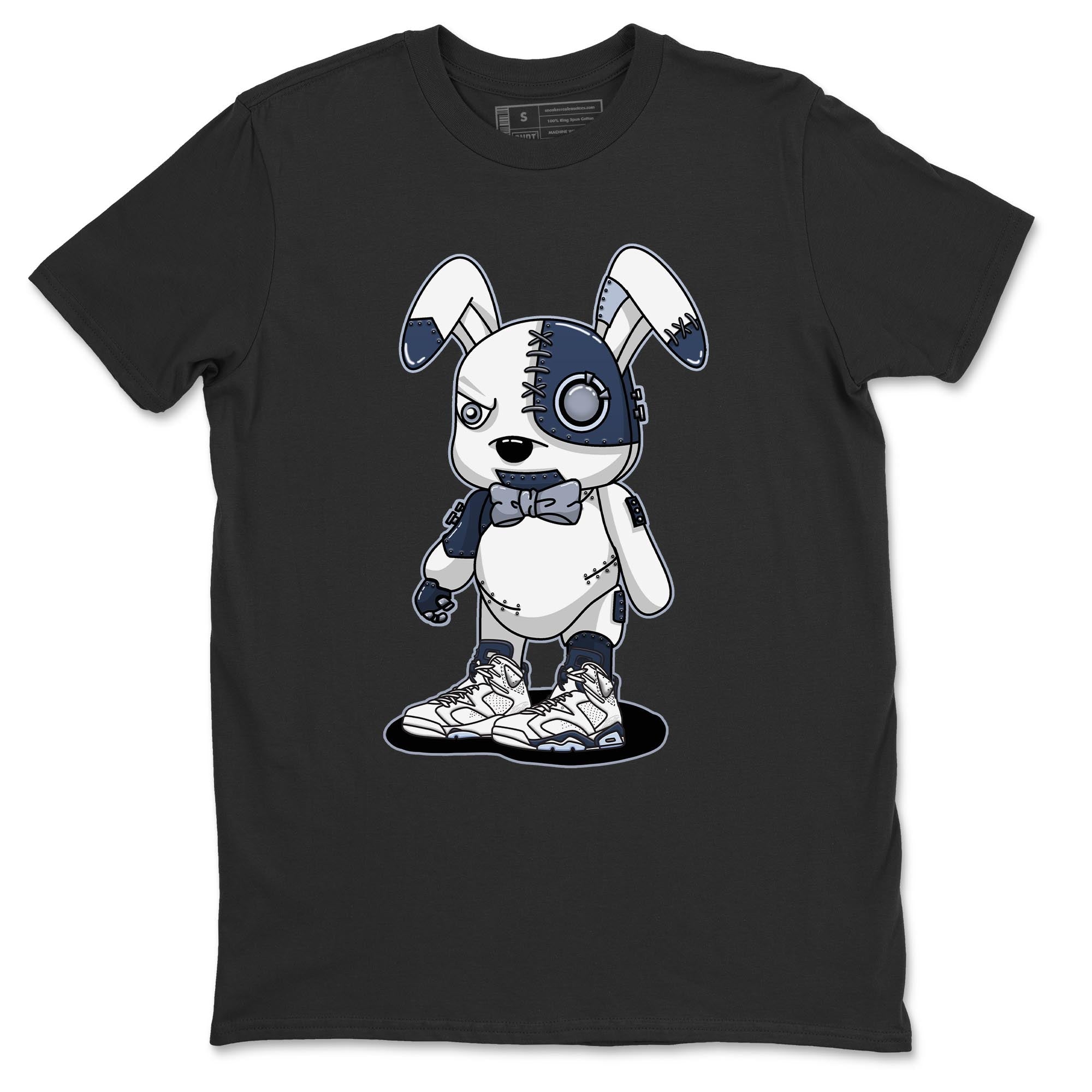 Cyborg Bunny Unisex Tops - Air Jordan 6 Midnight Navy