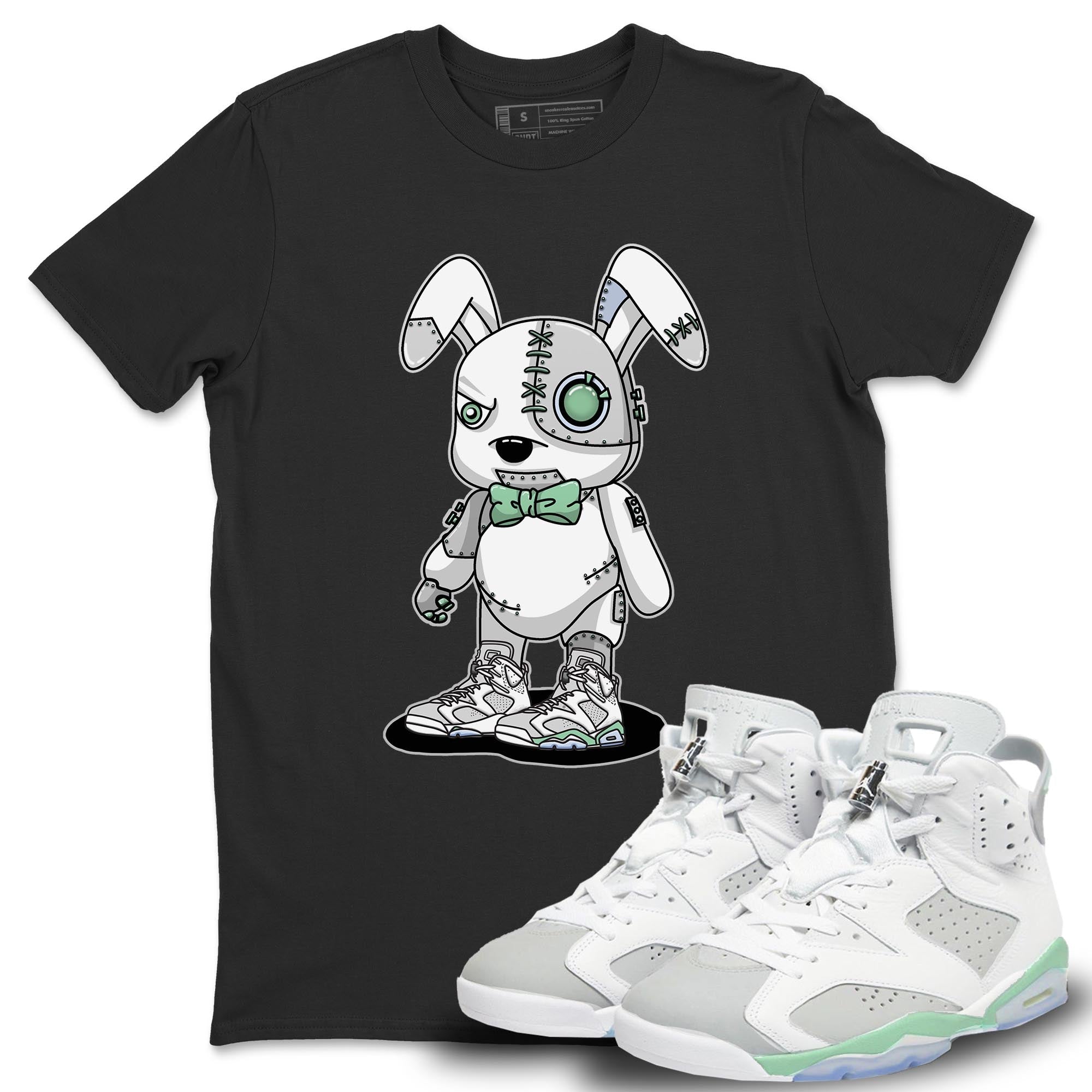 Cyborg Bunny Unisex Tops - Air Jordan 6 Mint Foam