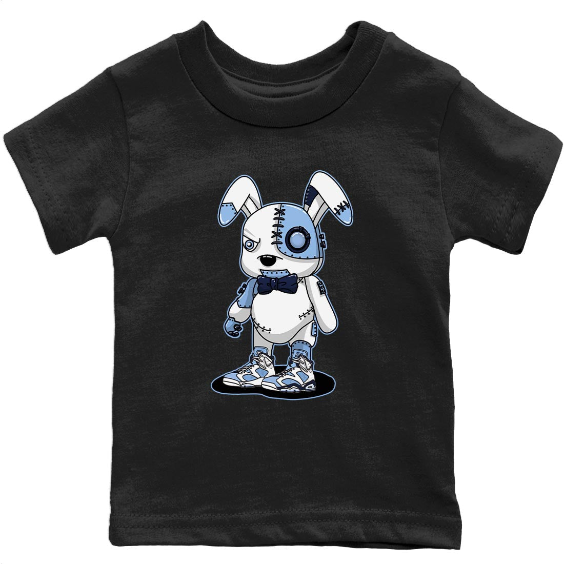 Cyborg Bunny Kids Tops - Air Jordan 6 UNC