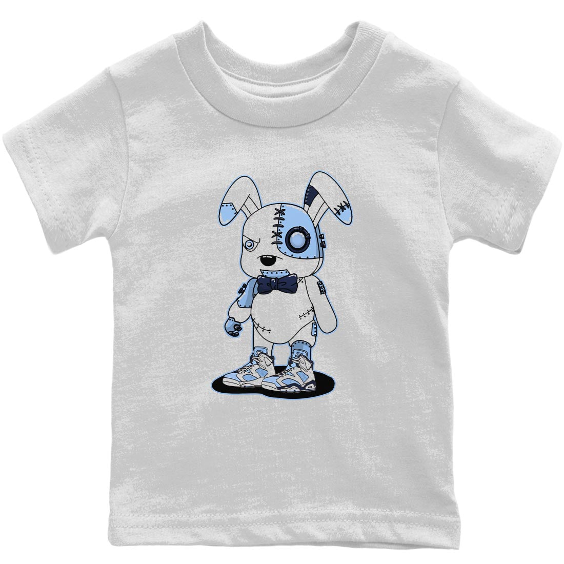 Cyborg Bunny Kids Tops - Air Jordan 6 UNC