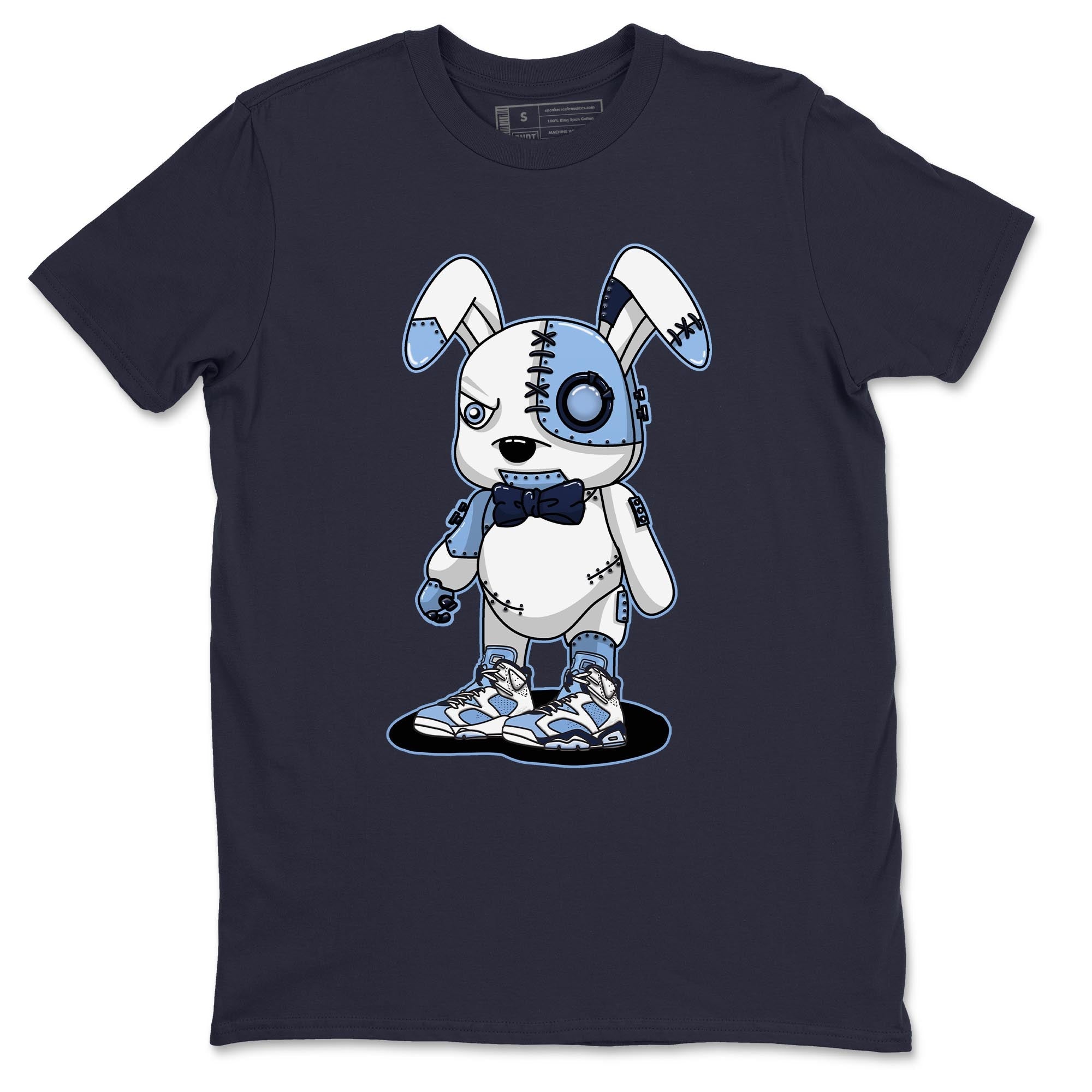 Cyborg Bunny Unisex Tops - Air Jordan 6 UNC