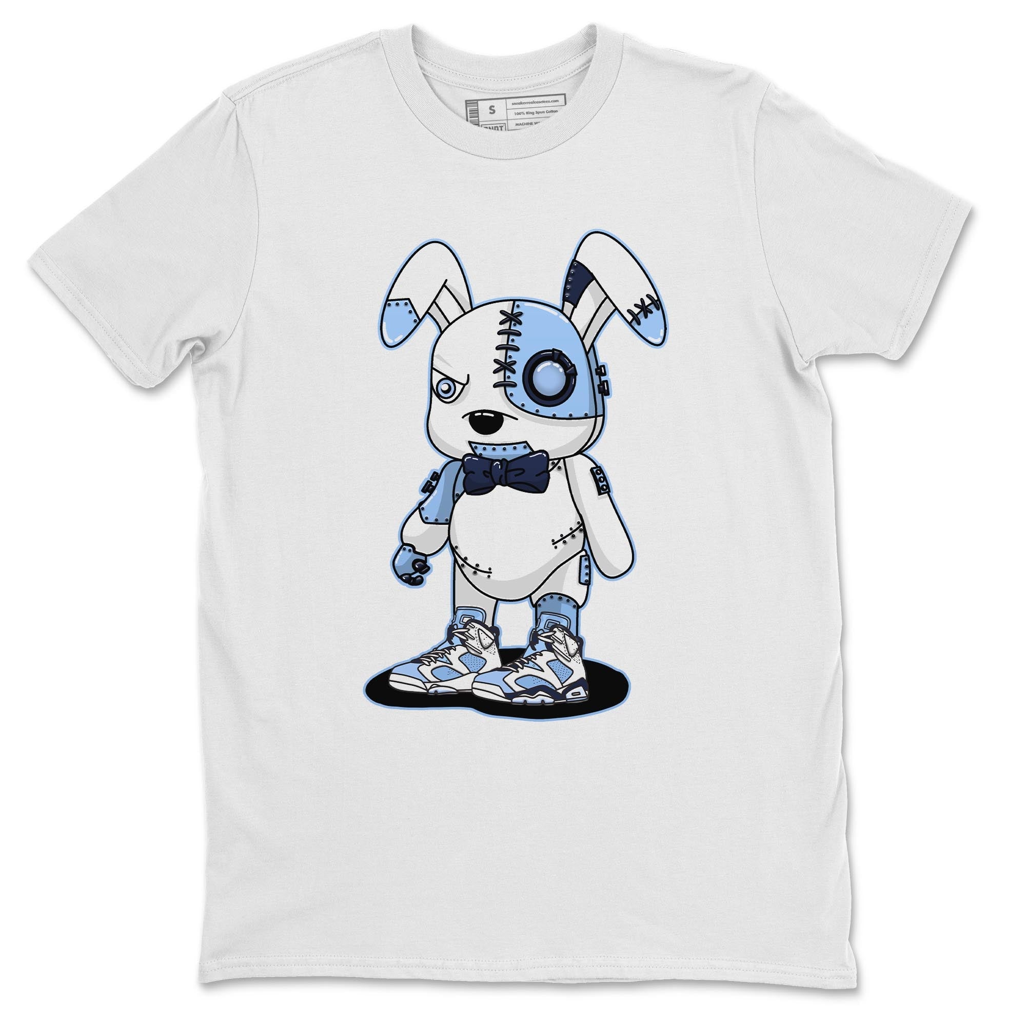 Cyborg Bunny Unisex Tops - Air Jordan 6 UNC