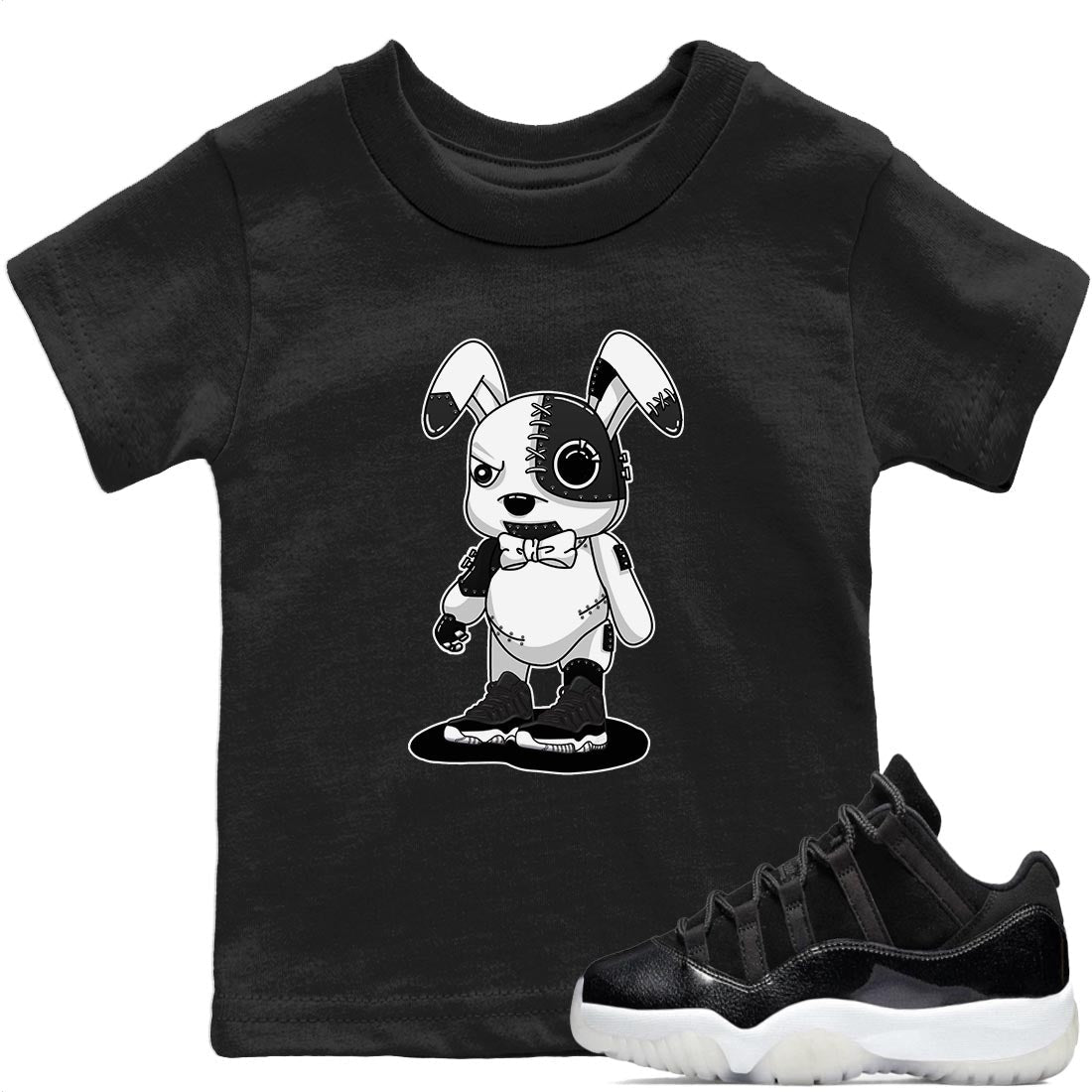 Cyborg Bunny Kids Tops - Air Jordan 11 72-10