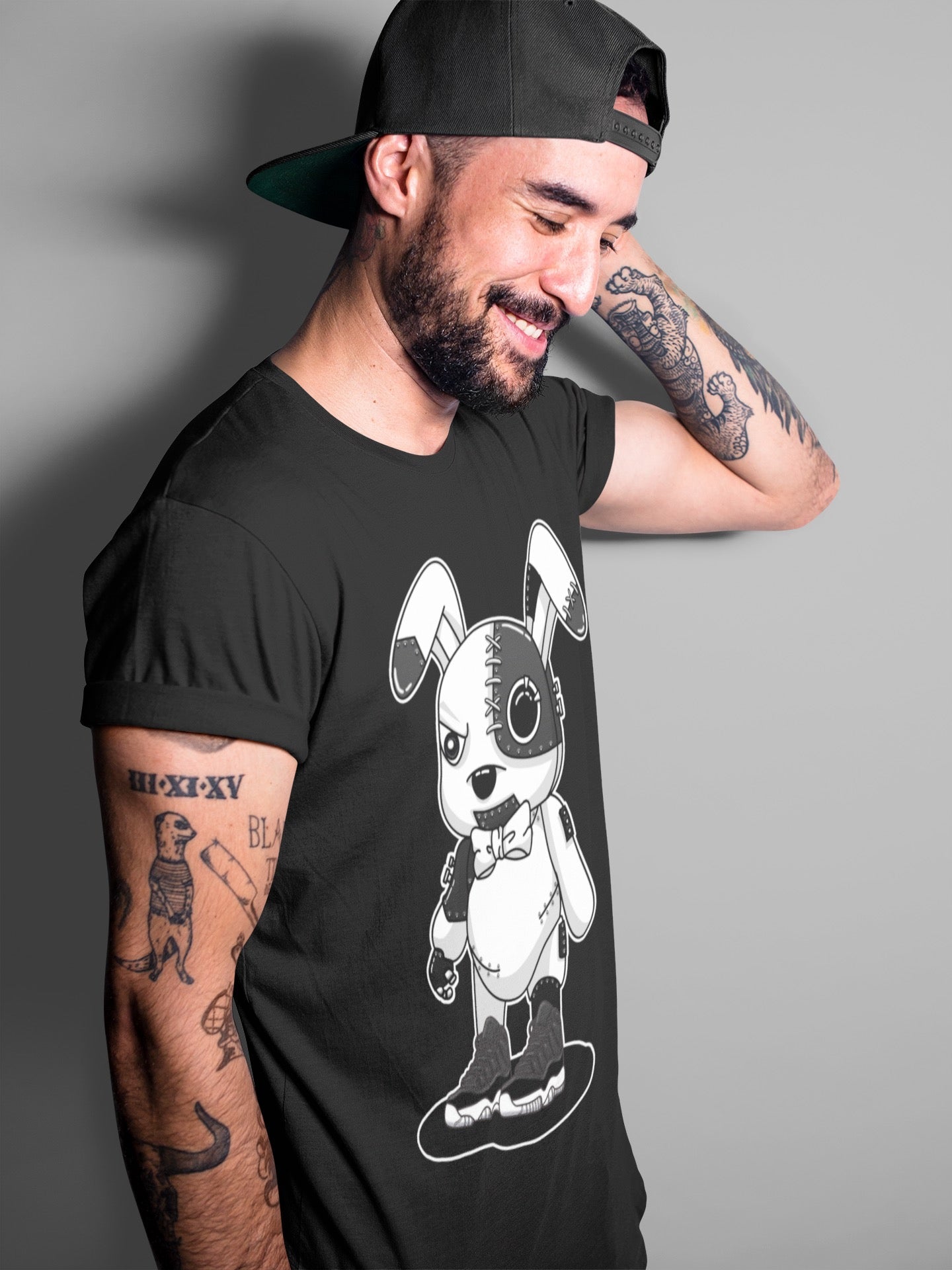 Cyborg Bunny Unisex Tops - Air Jordan 11 72-10