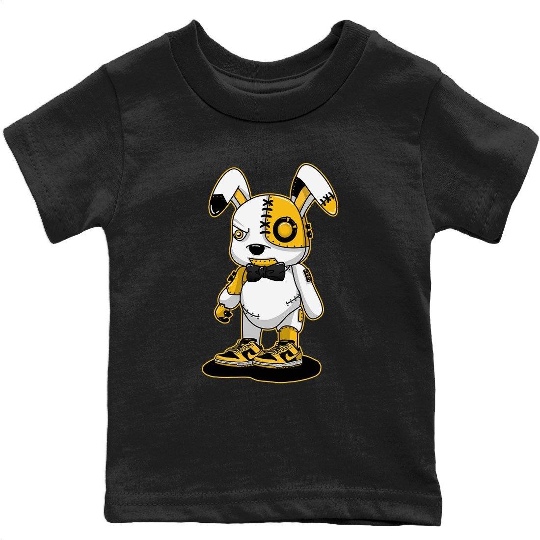 Cyborg Bunny Kids Tops - Dunk Championship Goldenrod