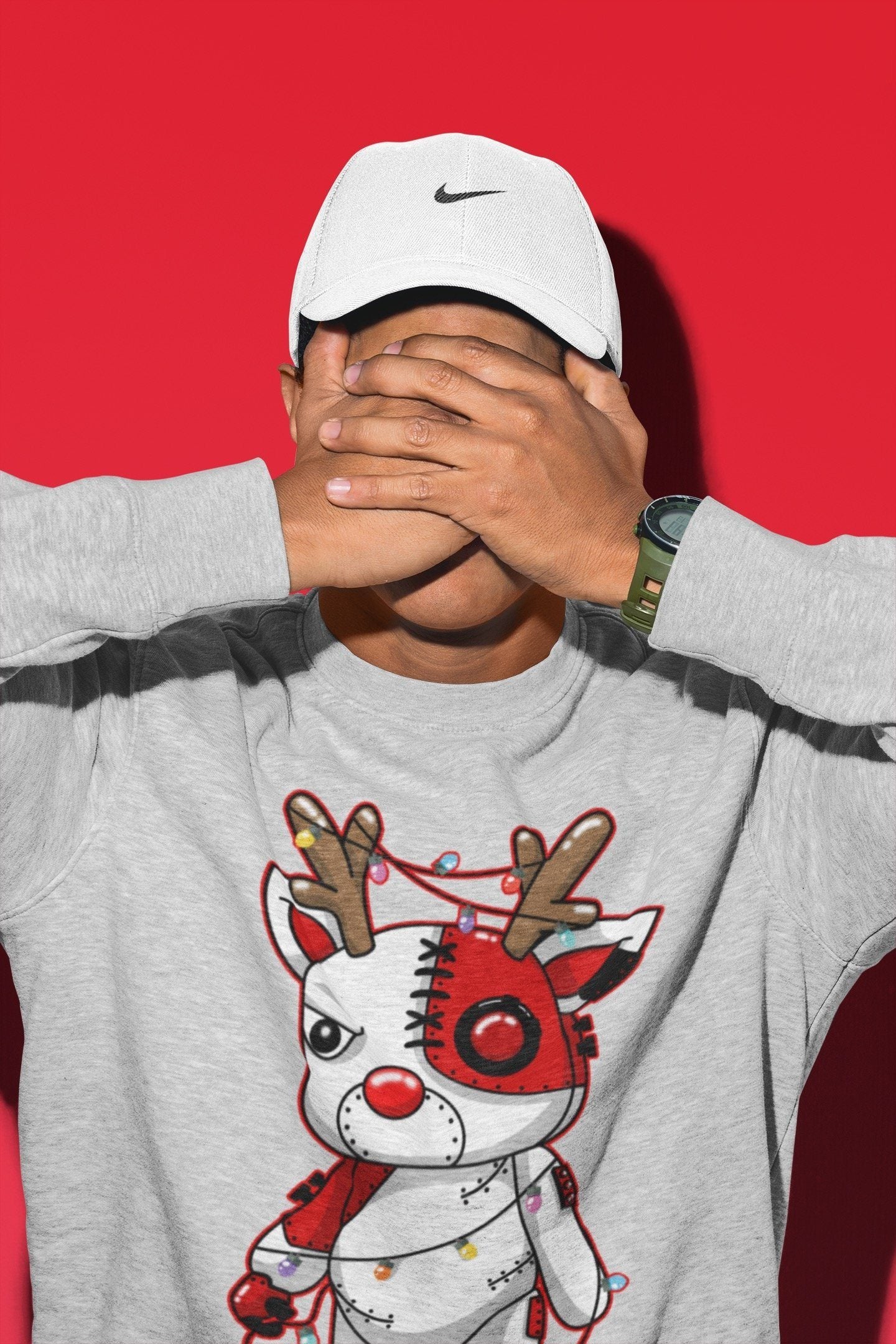Cyborg Reindeer Unisex Tops - Air Jordan 1 Chicago
