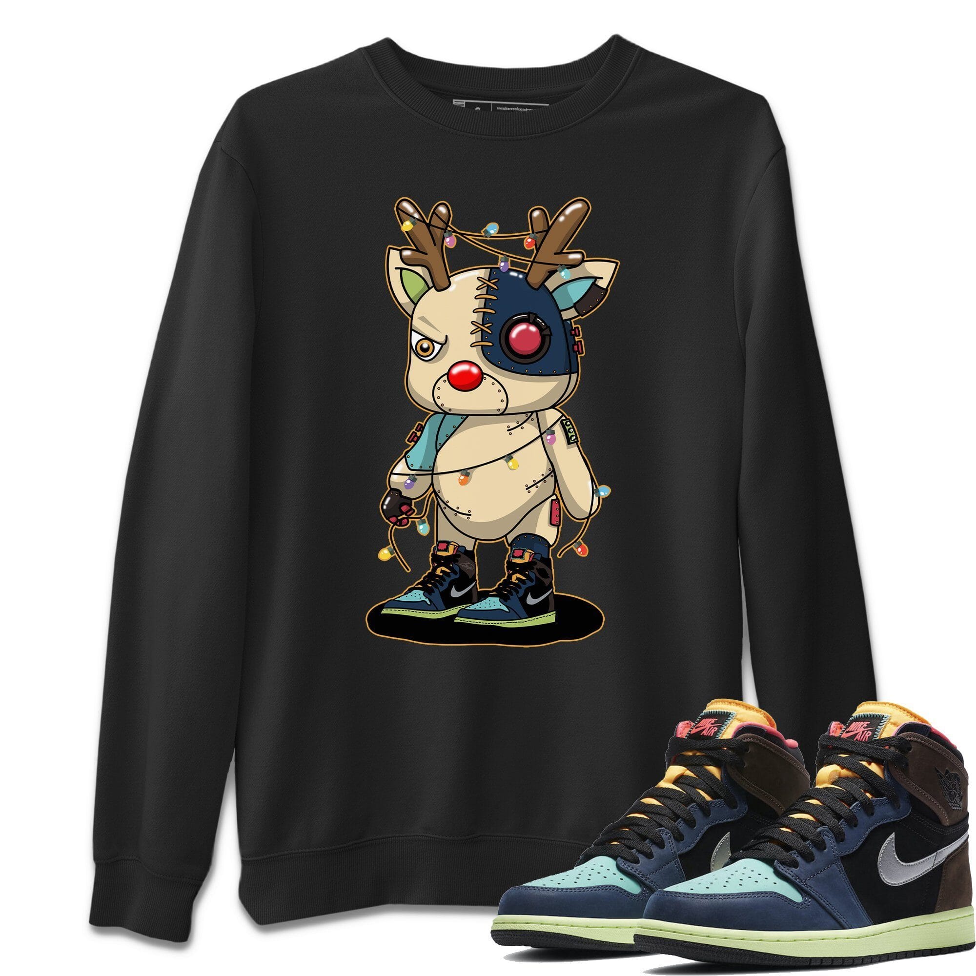 Cyborg Reindeer Unisex Tops - Air Jordan 1 Bio Hack