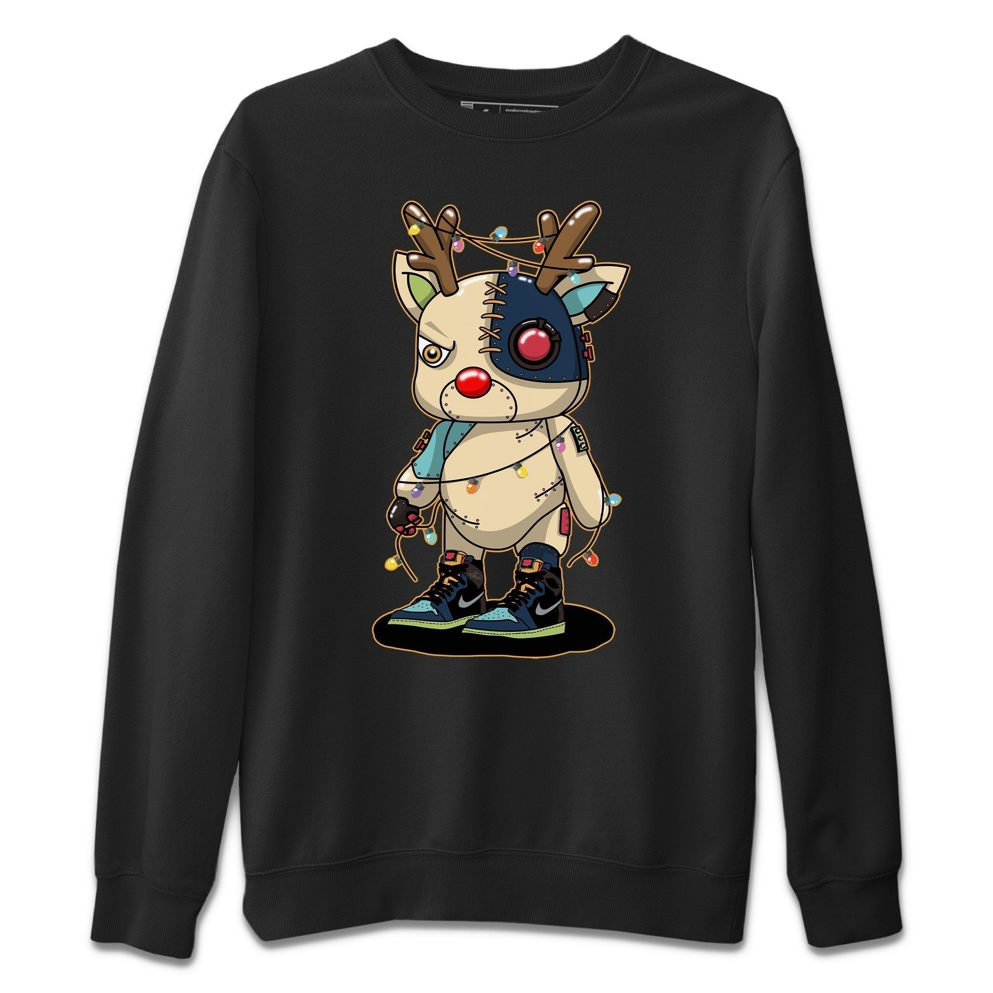 Cyborg Reindeer Unisex Tops - Air Jordan 1 Bio Hack
